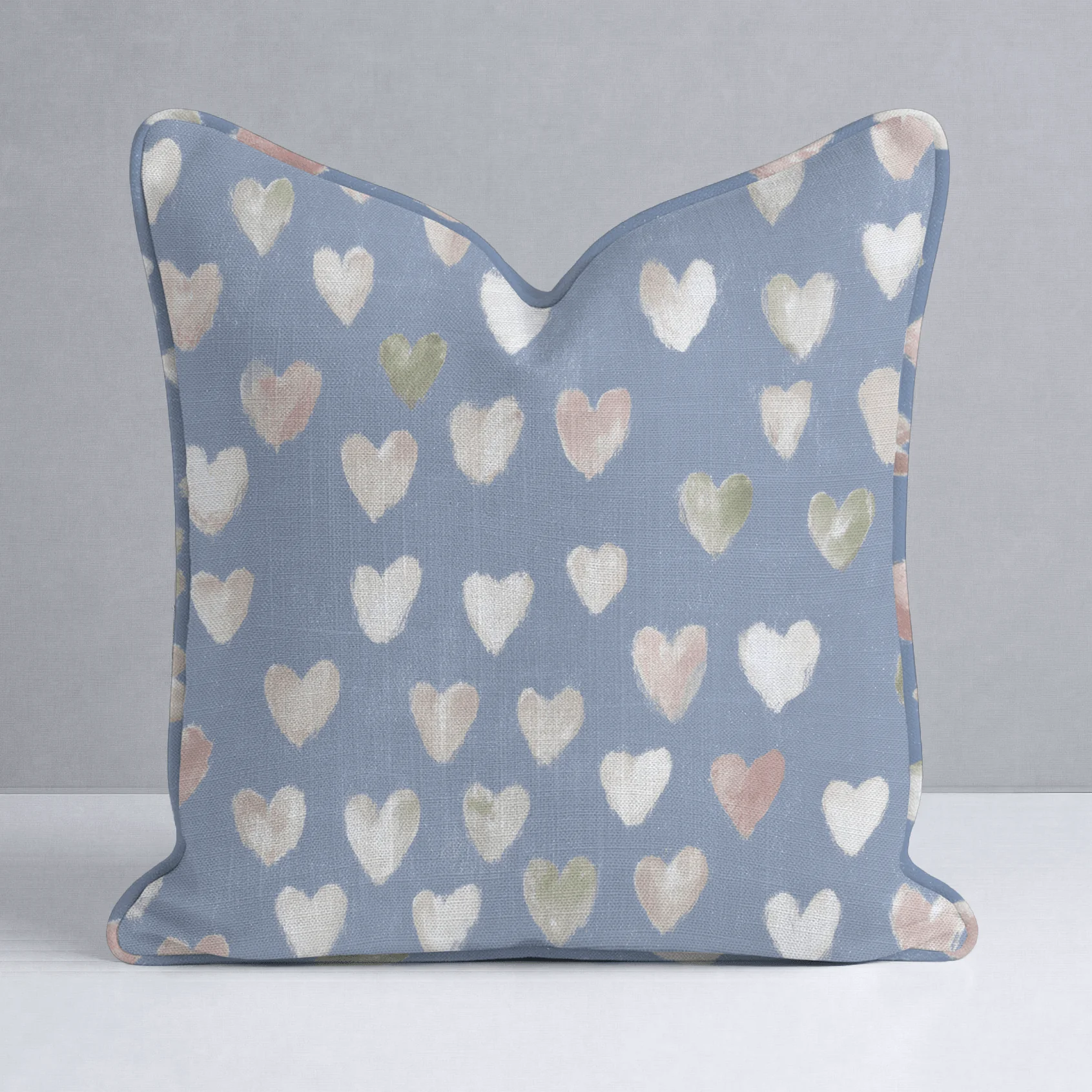 Abby Blue Throw Pillow - Image 12