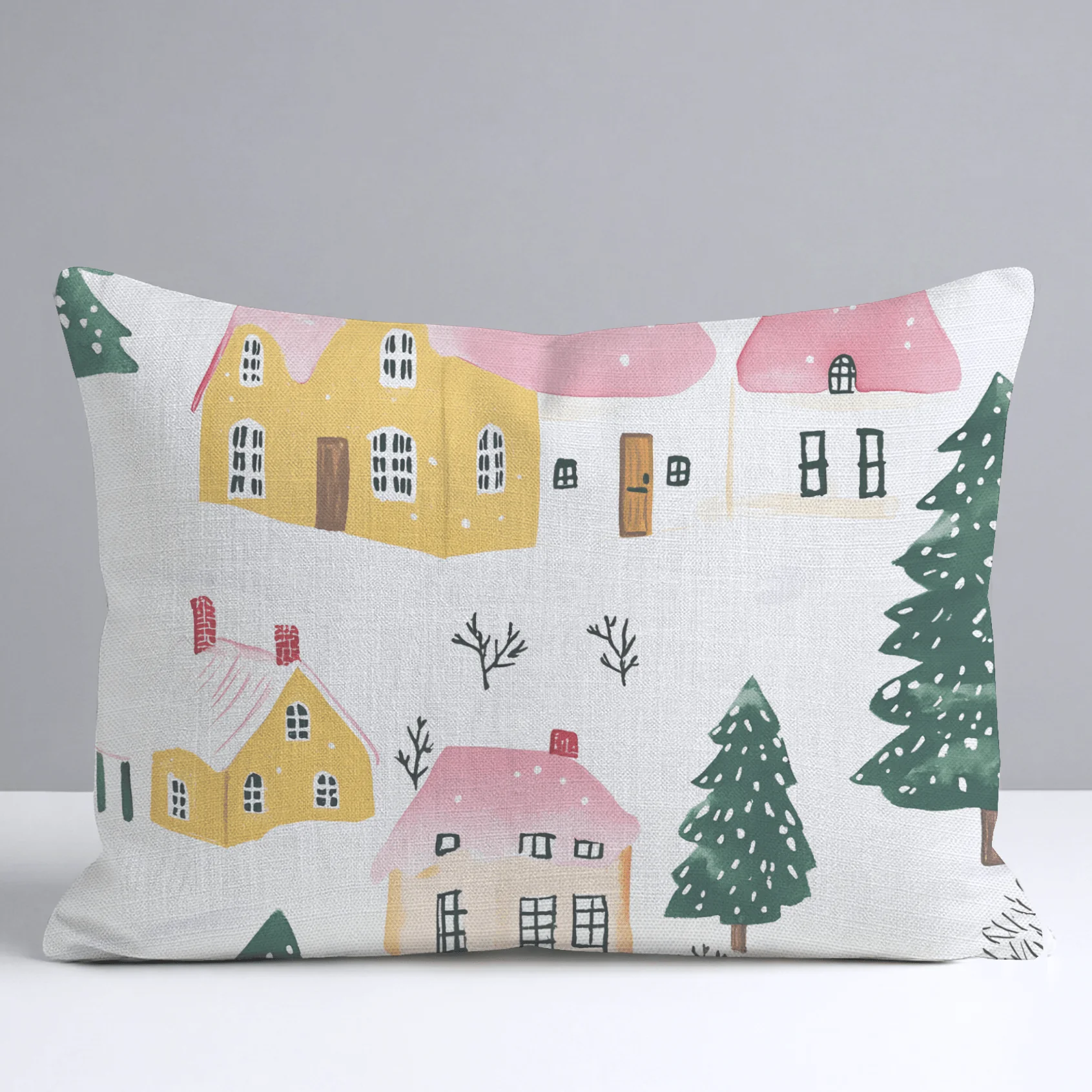 Aspen Village Throw Pillow - Image 6