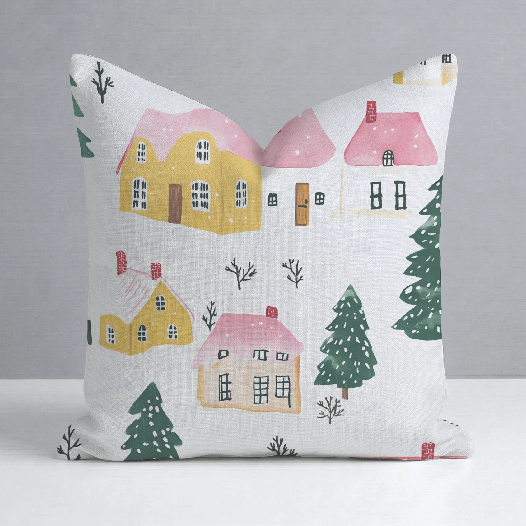 Aspen Village Throw Pillow - Image 9
