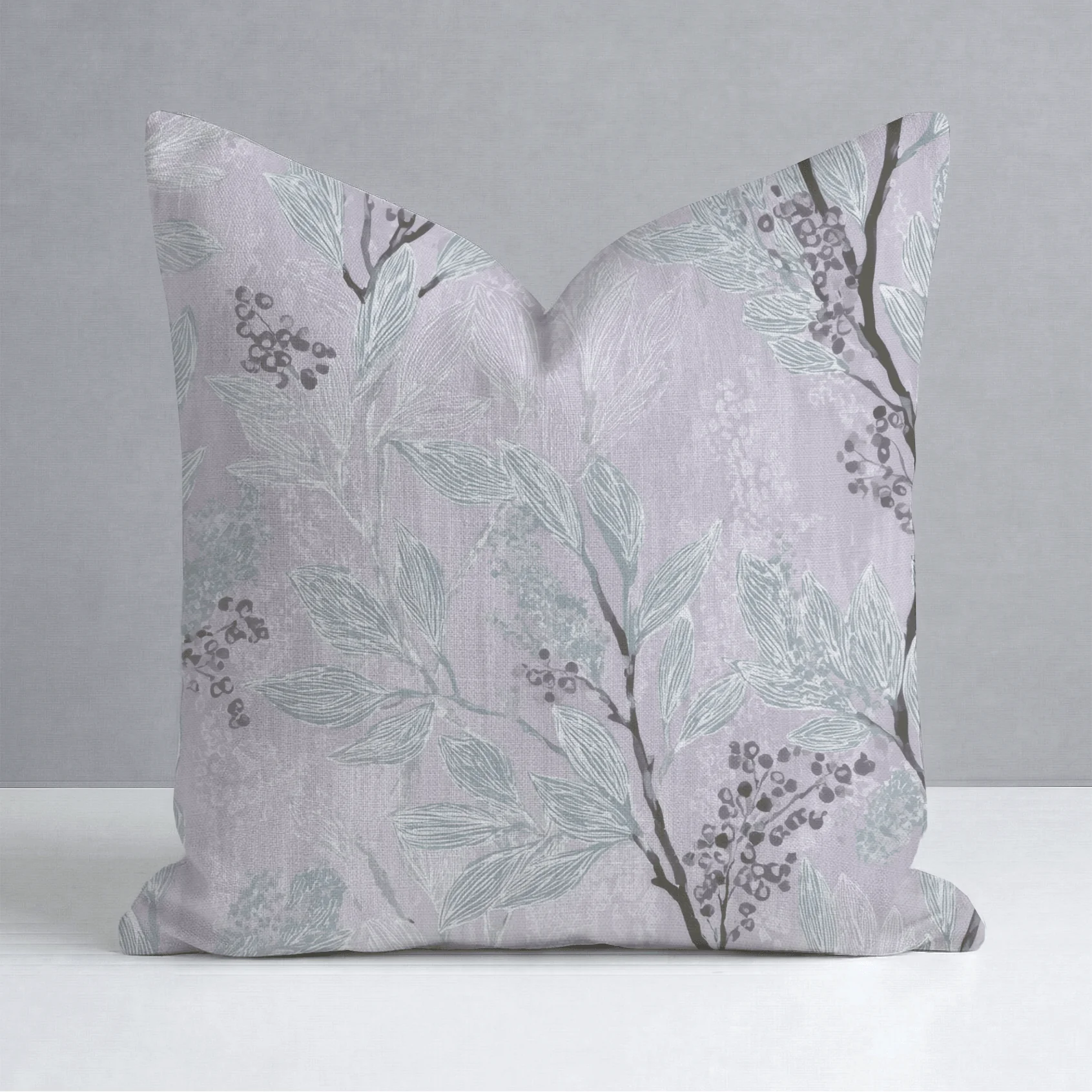 Aster Branches Throw Pillow - Image 9