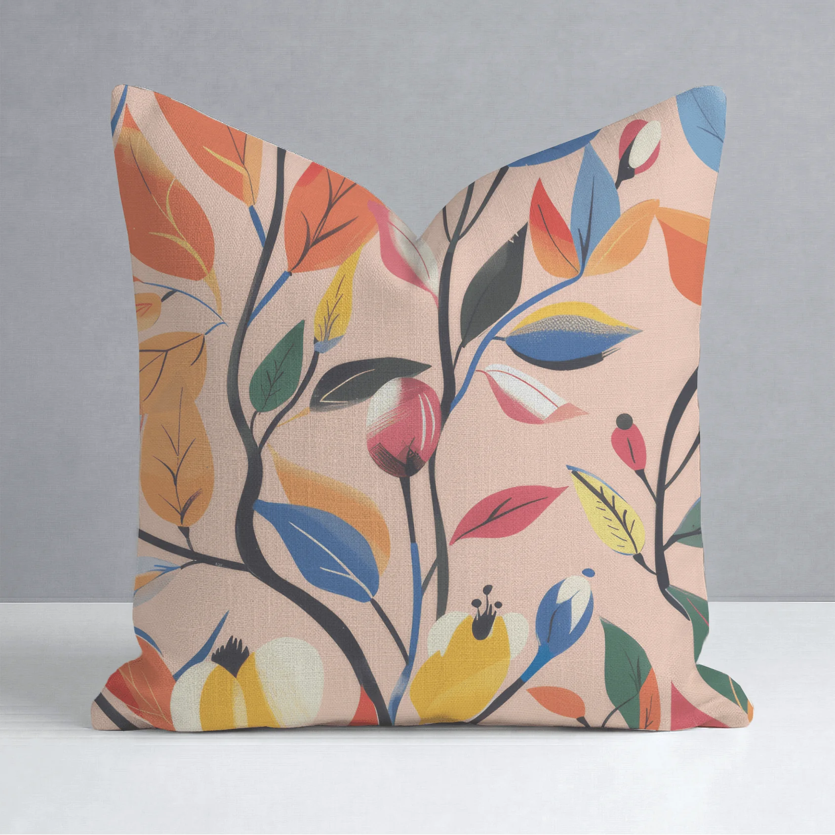 Autumn Whisper Throw Pillow - Image 11