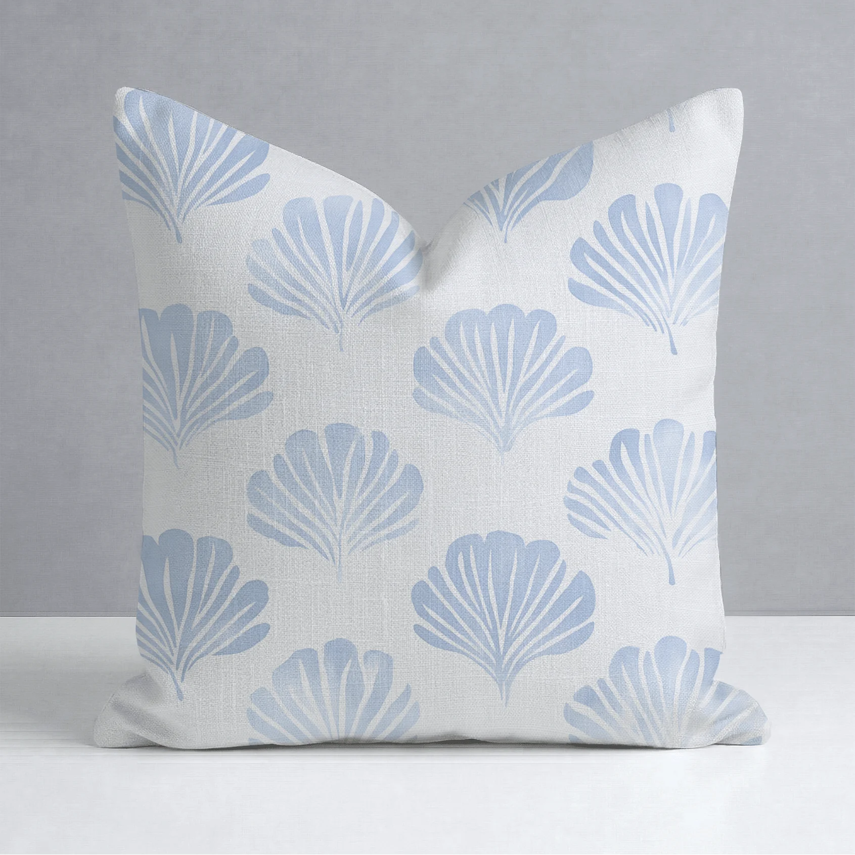Azure Coastline Throw Pillow - Image 10