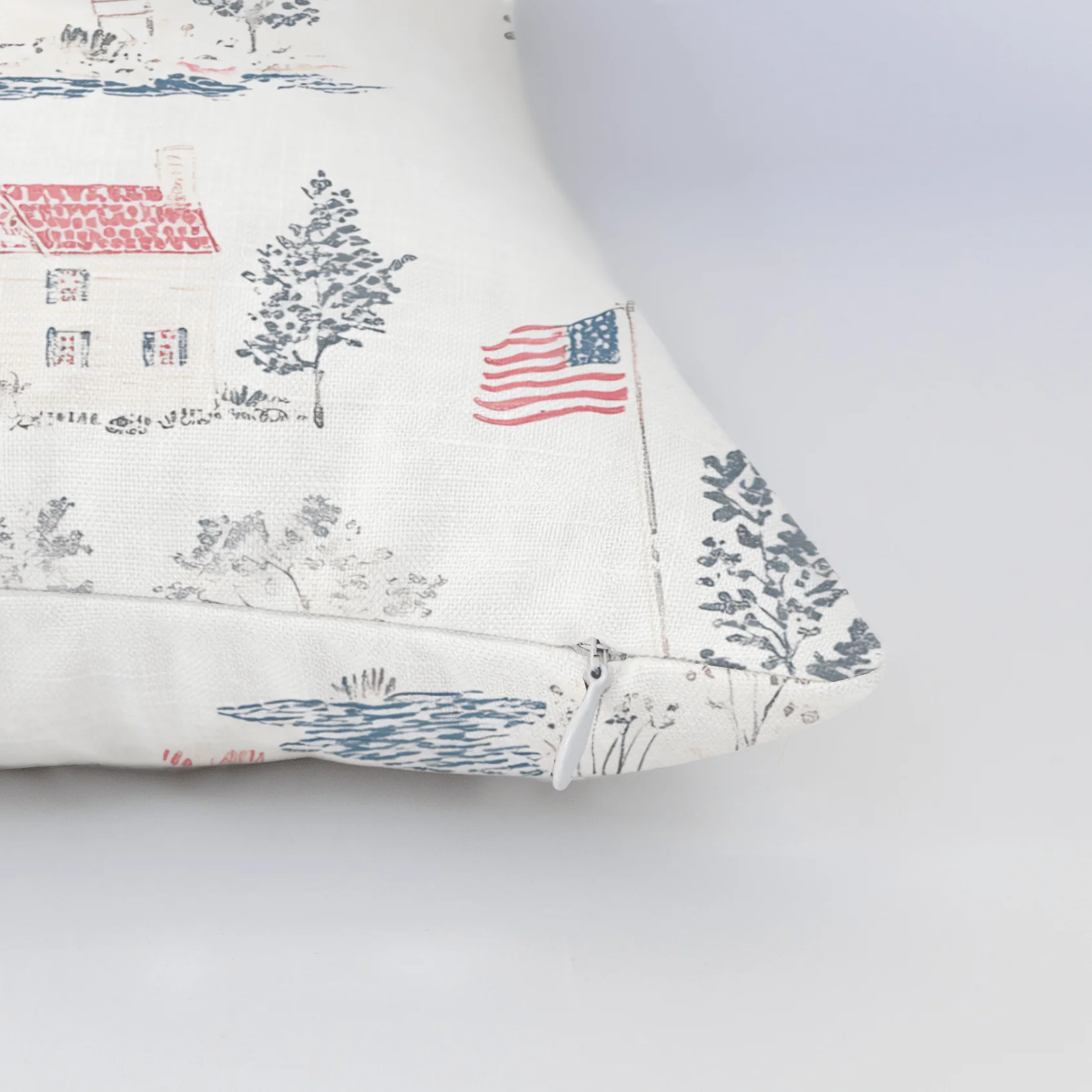 Beaver Lake Throw Pillow - Image 5