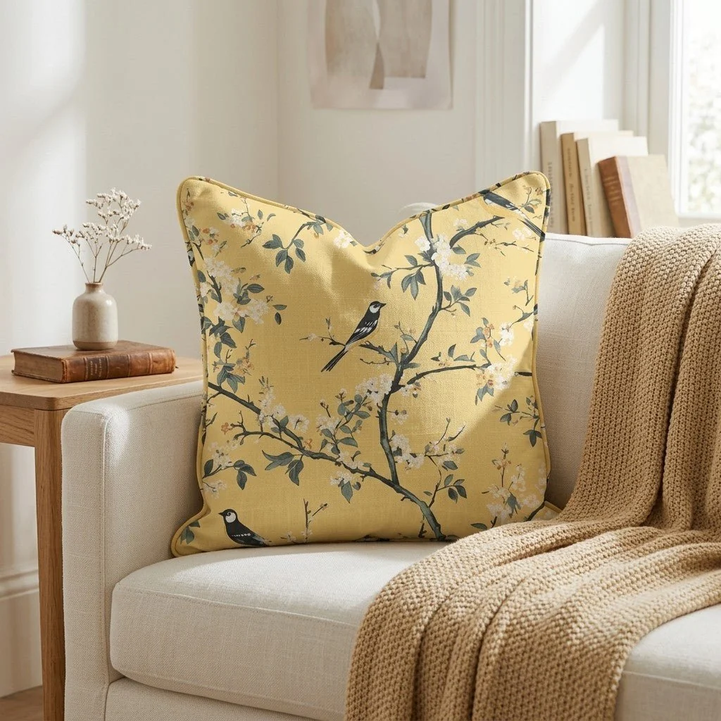 Birdsong Throw Pillow - Image 2
