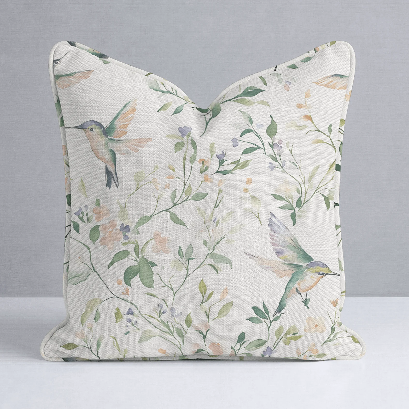 Bloom & Flutter Throw Pillow
