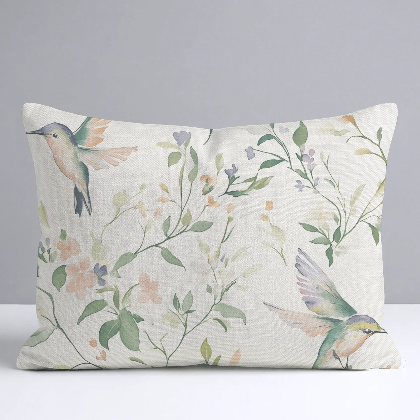 Bloom & Flutter Throw Pillow - Image 6