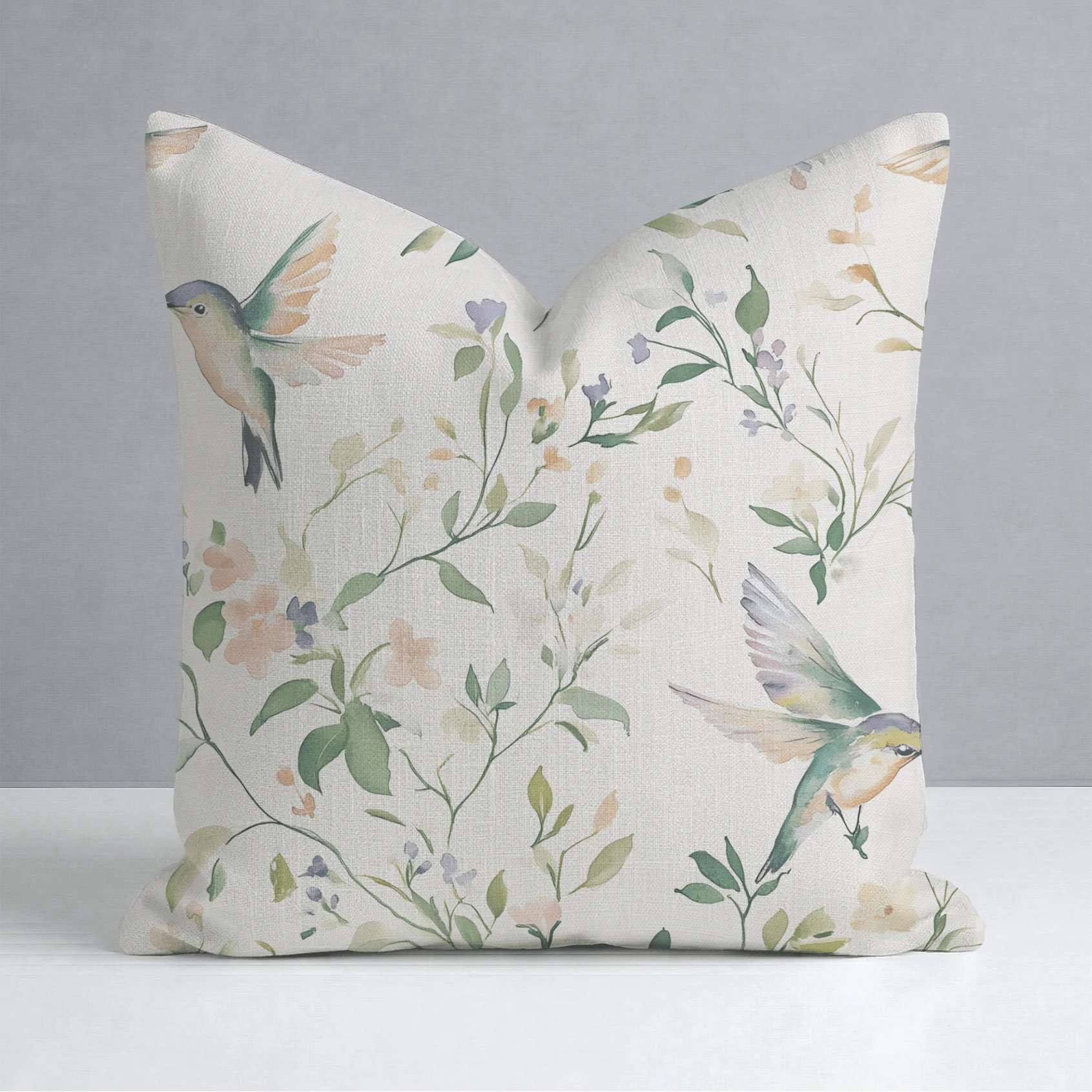 Bloom & Flutter Throw Pillow - Image 9