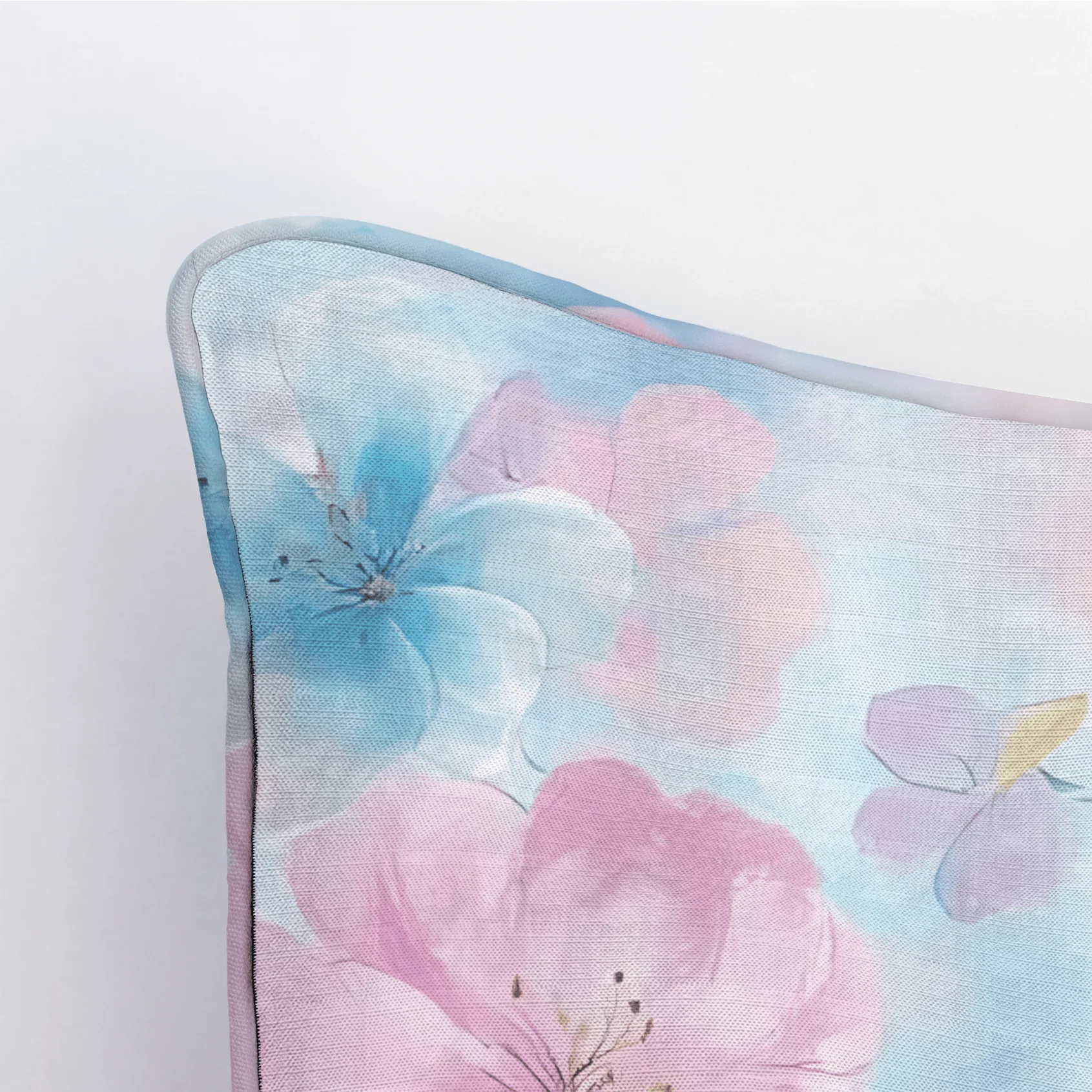 Blossom Haze Throw Pillow - Image 4