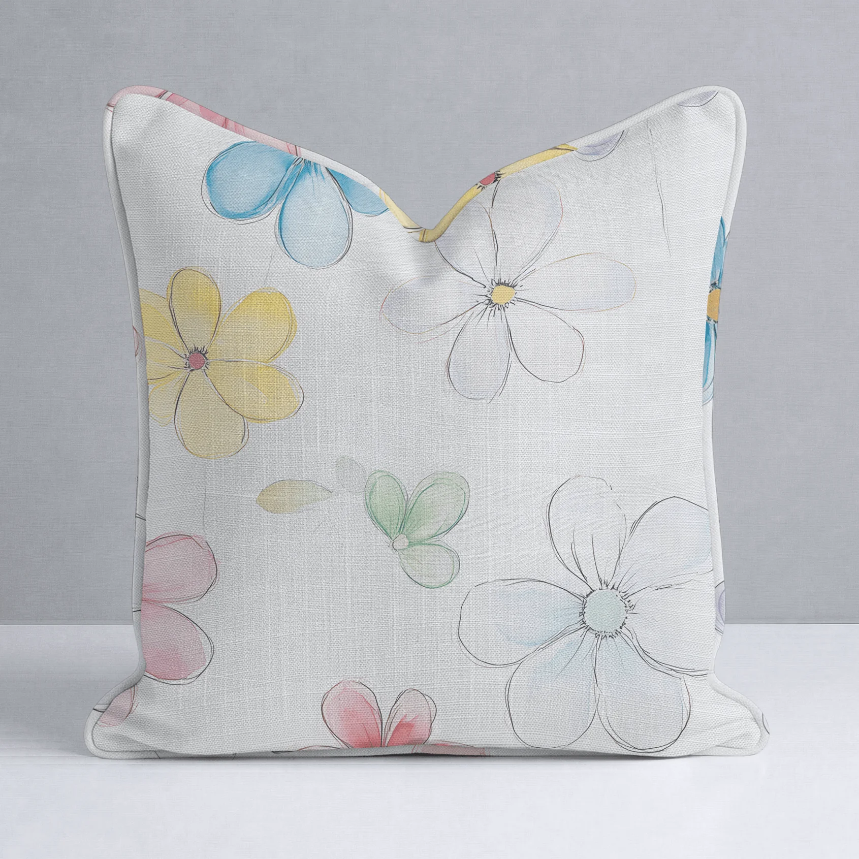 Blossom Parade Throw Pillow - Image 12