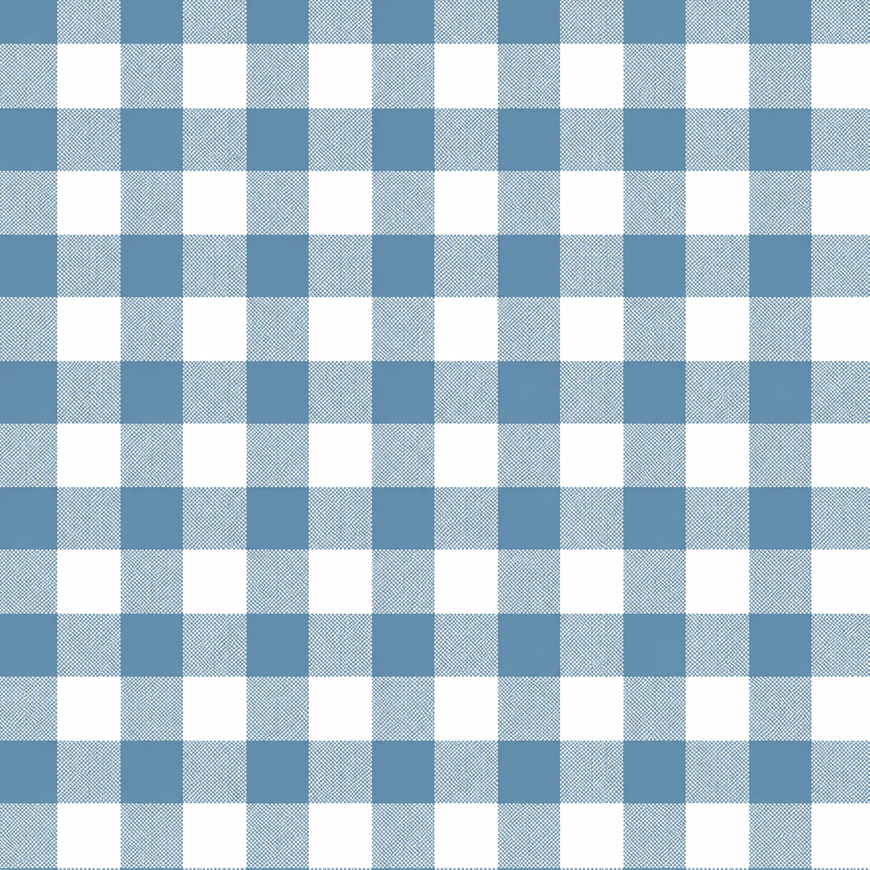 Blue Dresses Steel Blue Gingham Wallpaper