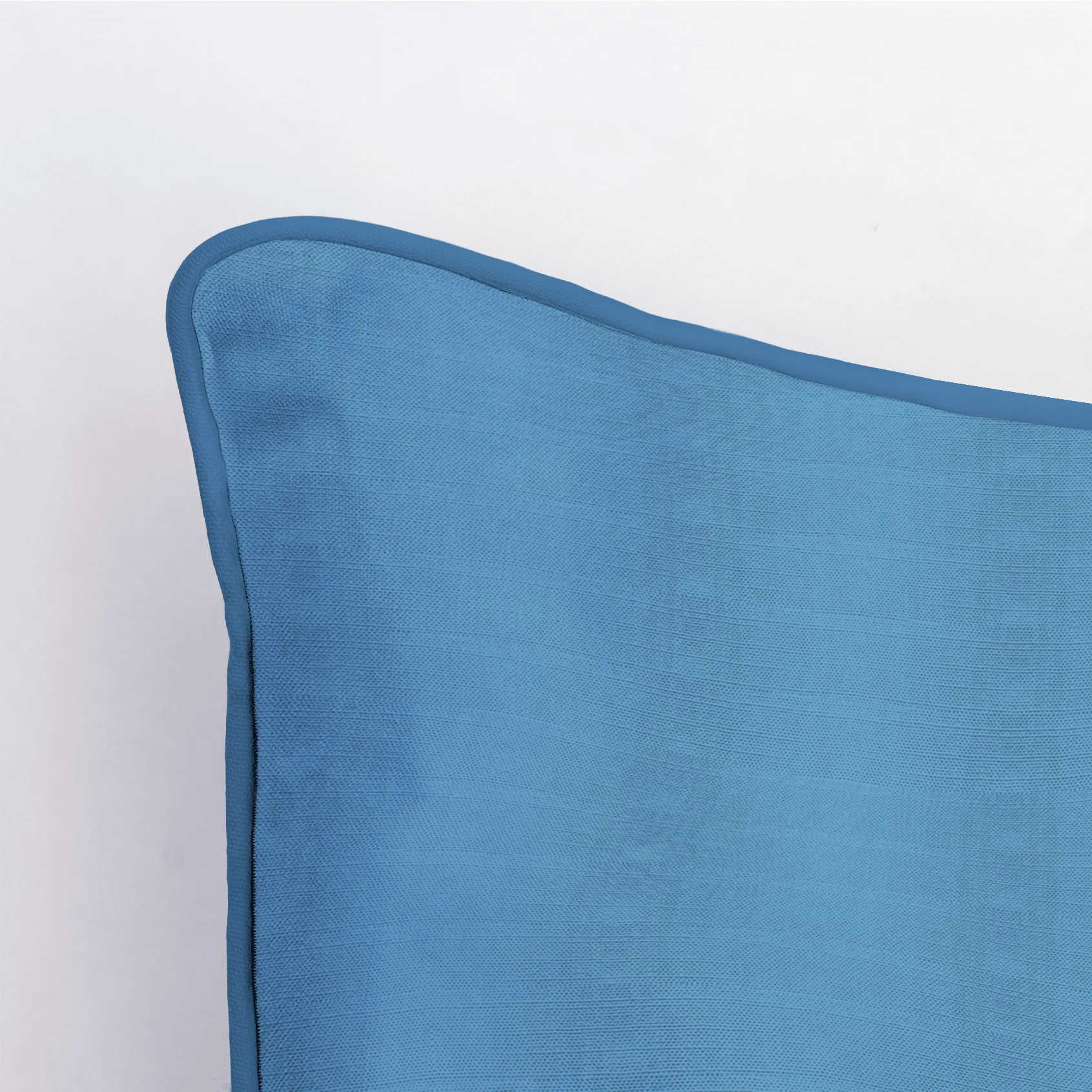 Blue Dresses Steel Blue Throw Pillow - Image 4