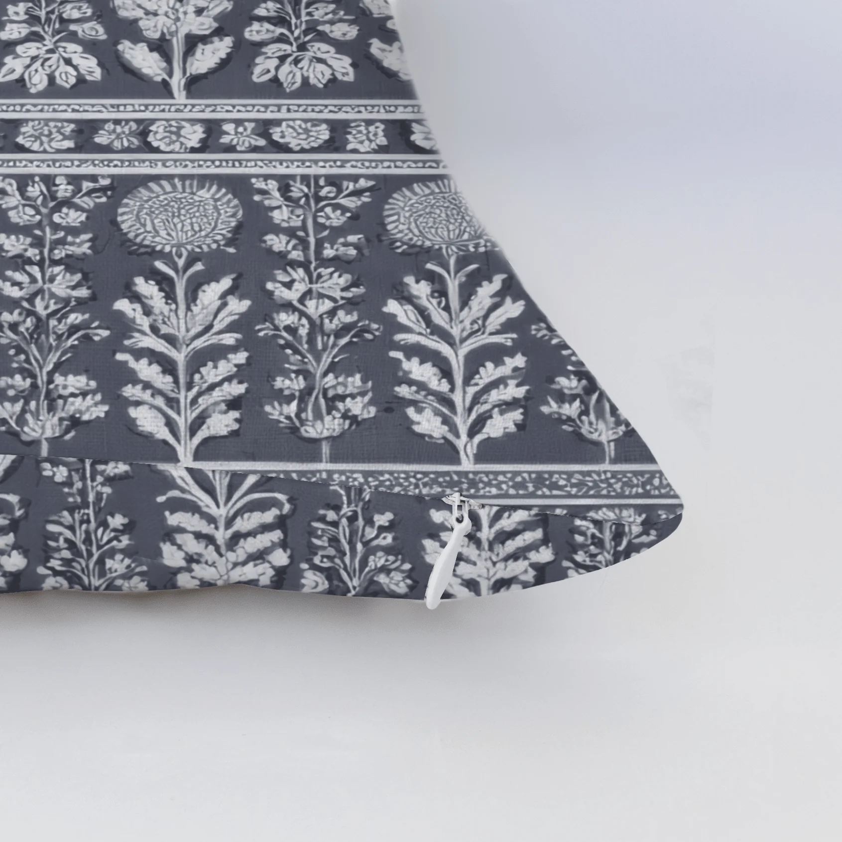 Blue Drift Throw Pillow - Image 5