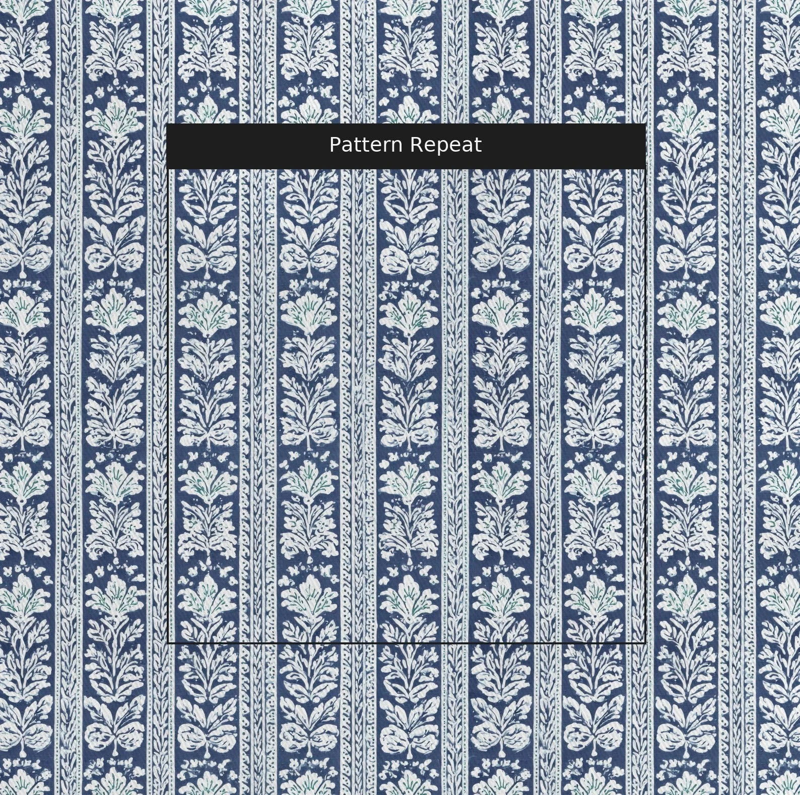 Blue Parlour Navy - Fabric - Image 2