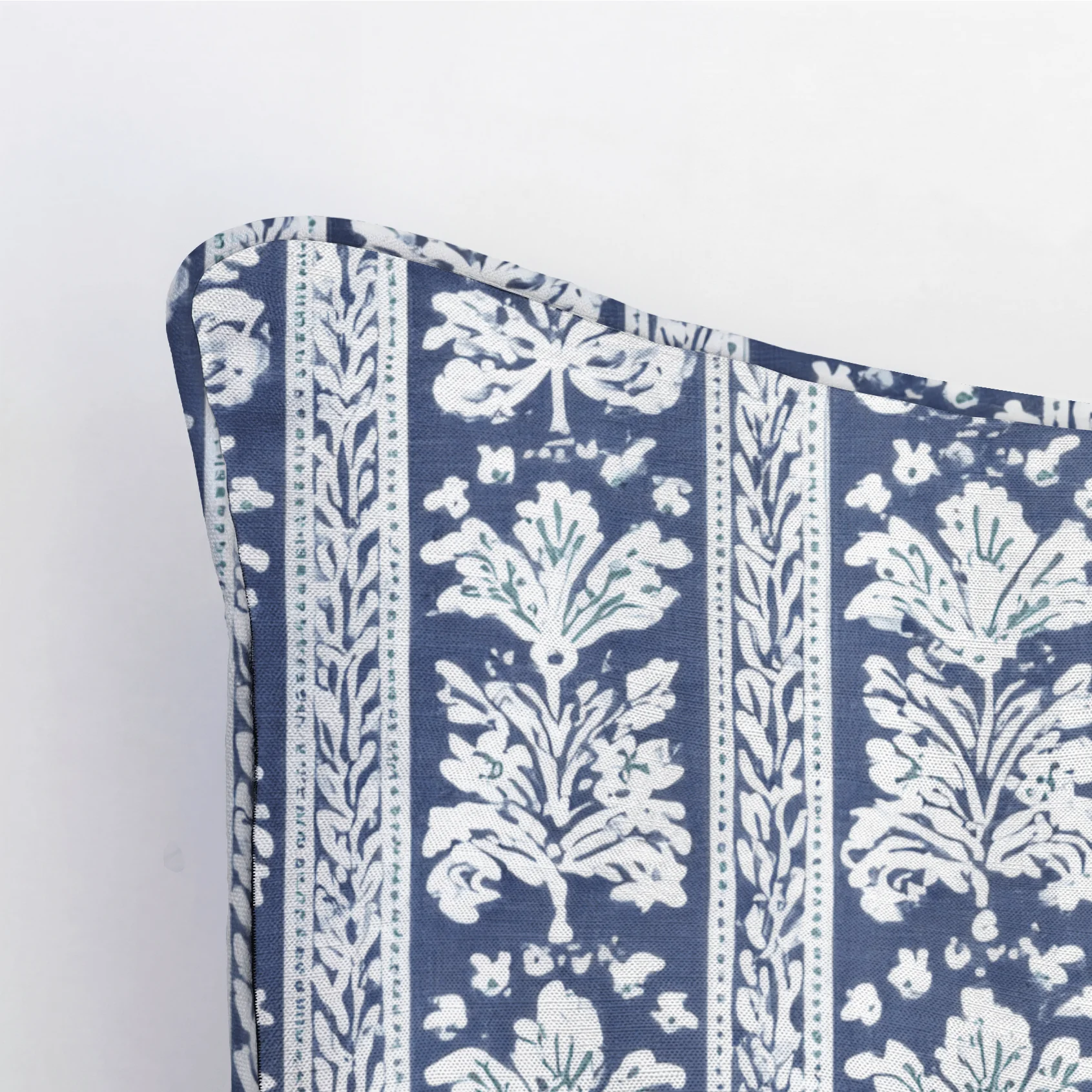 Blue Parlour Navy Throw Pillow - Image 4