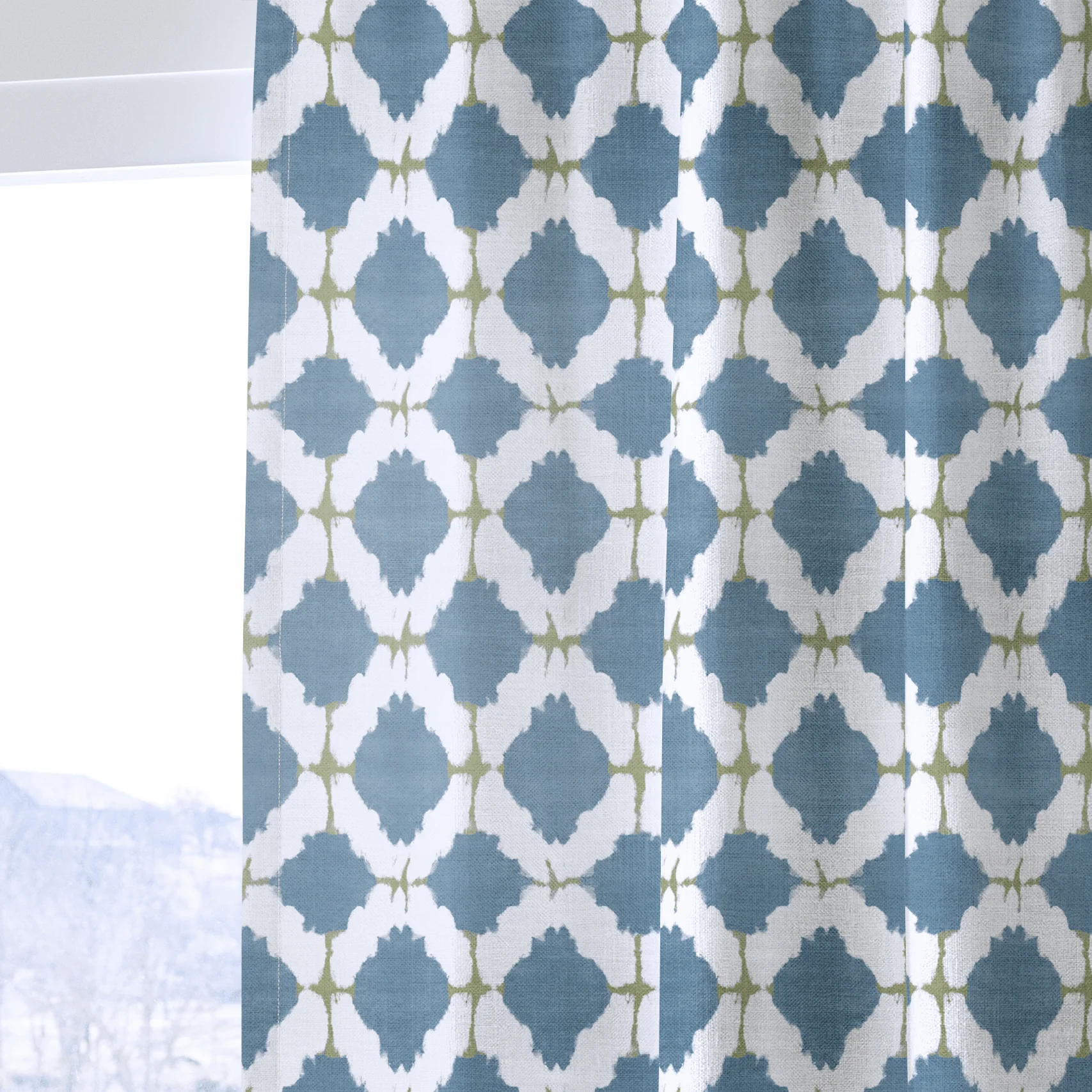 Bluebell Trellis - Drapery - Image 4