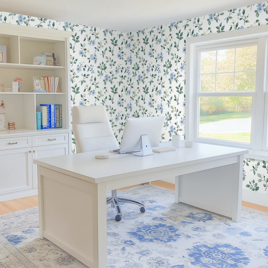 Bluebell Whimsy Wallpaper - Image 2