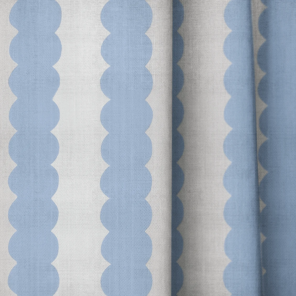 Blueberry Stripes - Drapery - Image 3