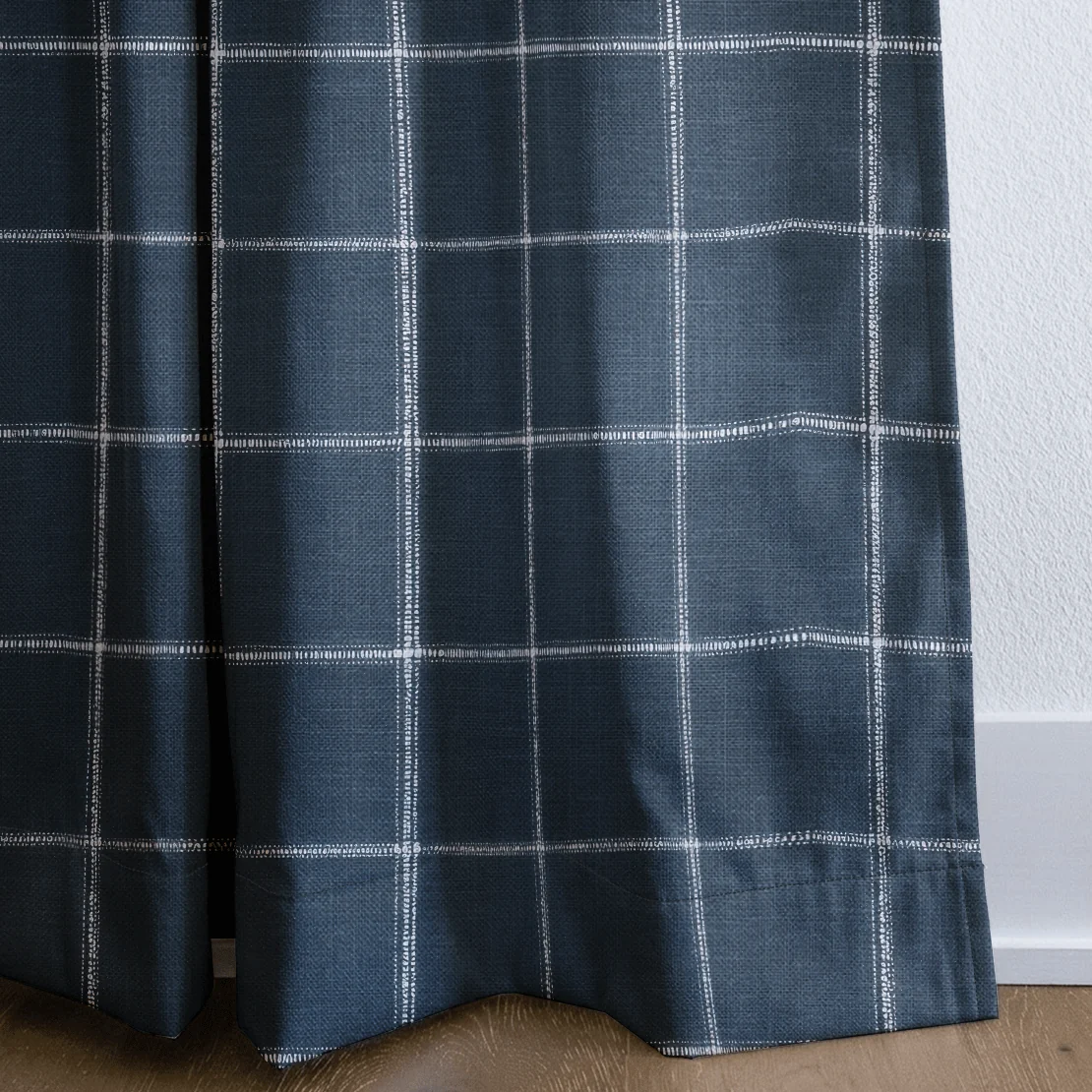 Blueford Check - Drapery