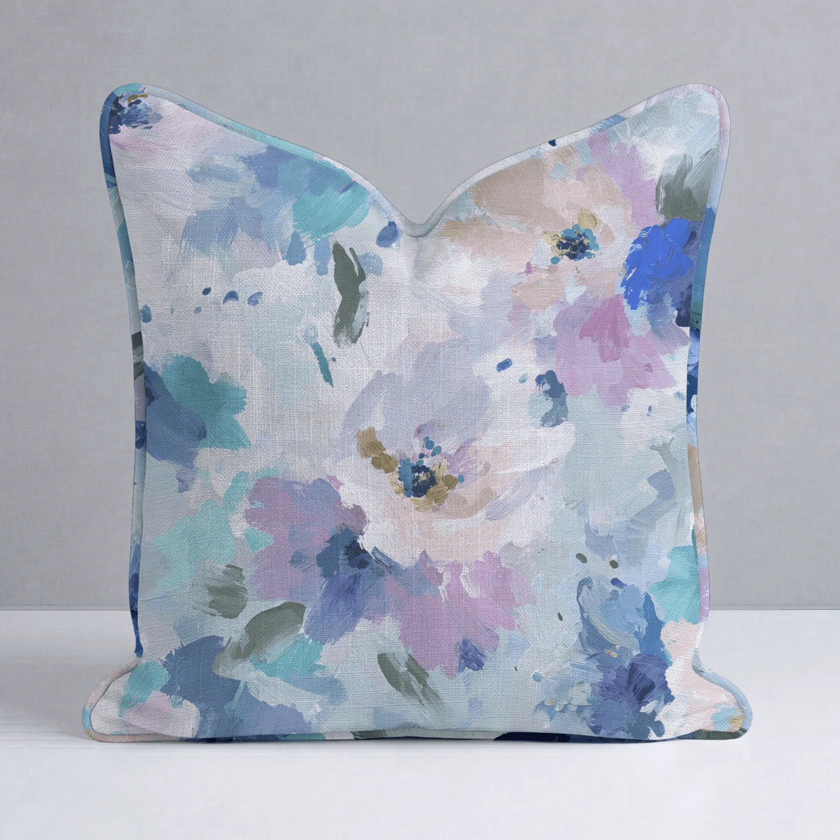 Blurred in Bloom Throw Pillow - Image 10