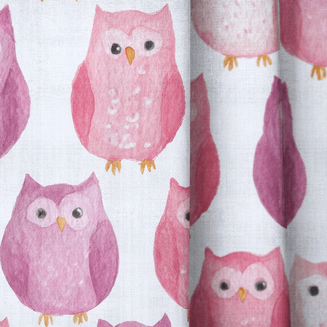 Blush Owls - Drapery - Image 3