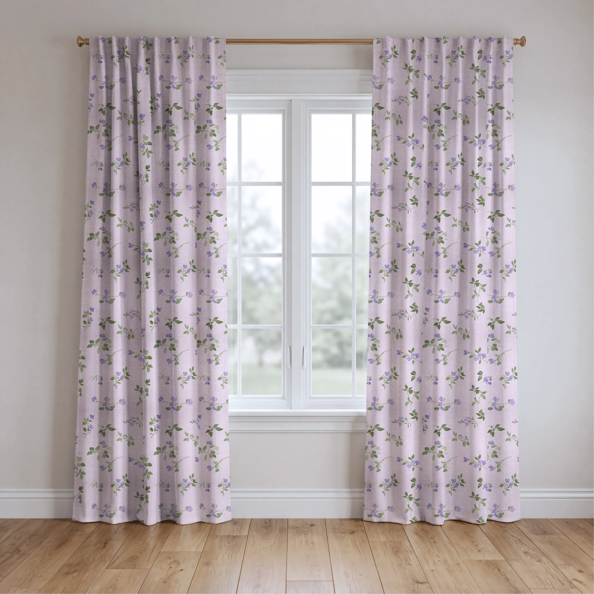 Blush Pansy - Drapery - Image 2
