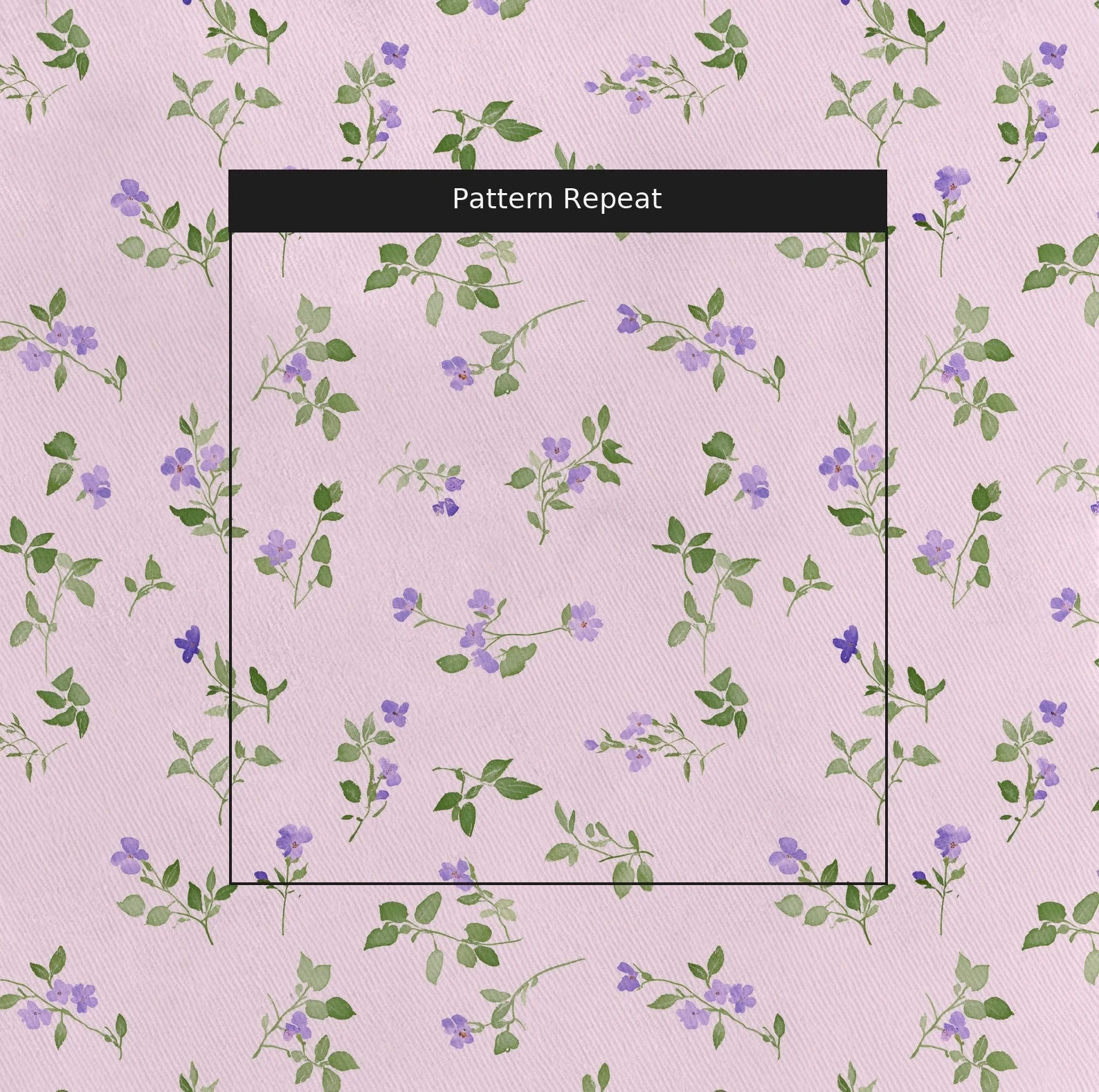 Blush Pansy - Fabric - Image 2