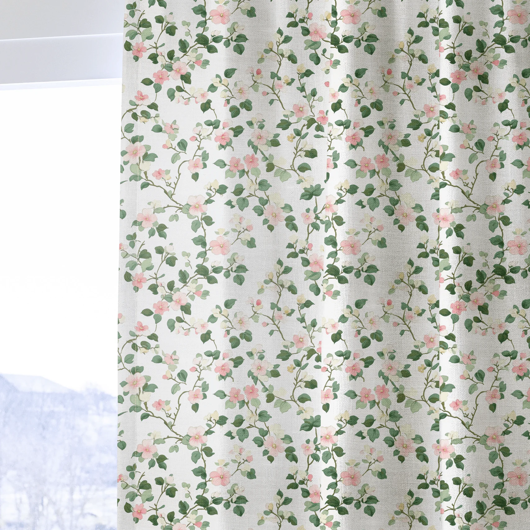 Brand New Blooms - Drapery - Image 4