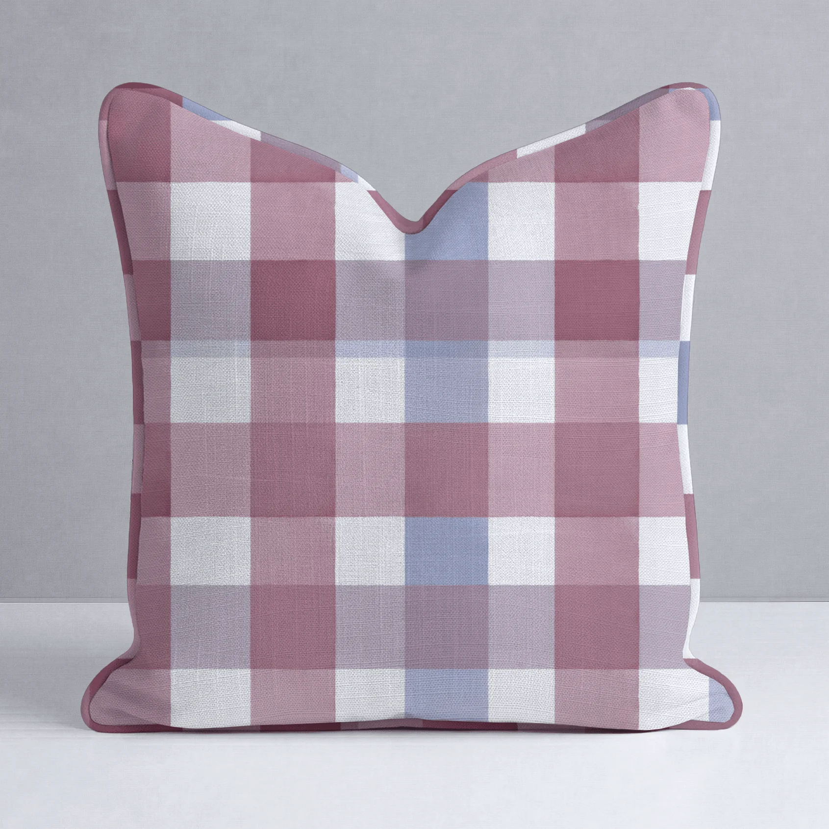 Brighton Plaid Throw Pillow