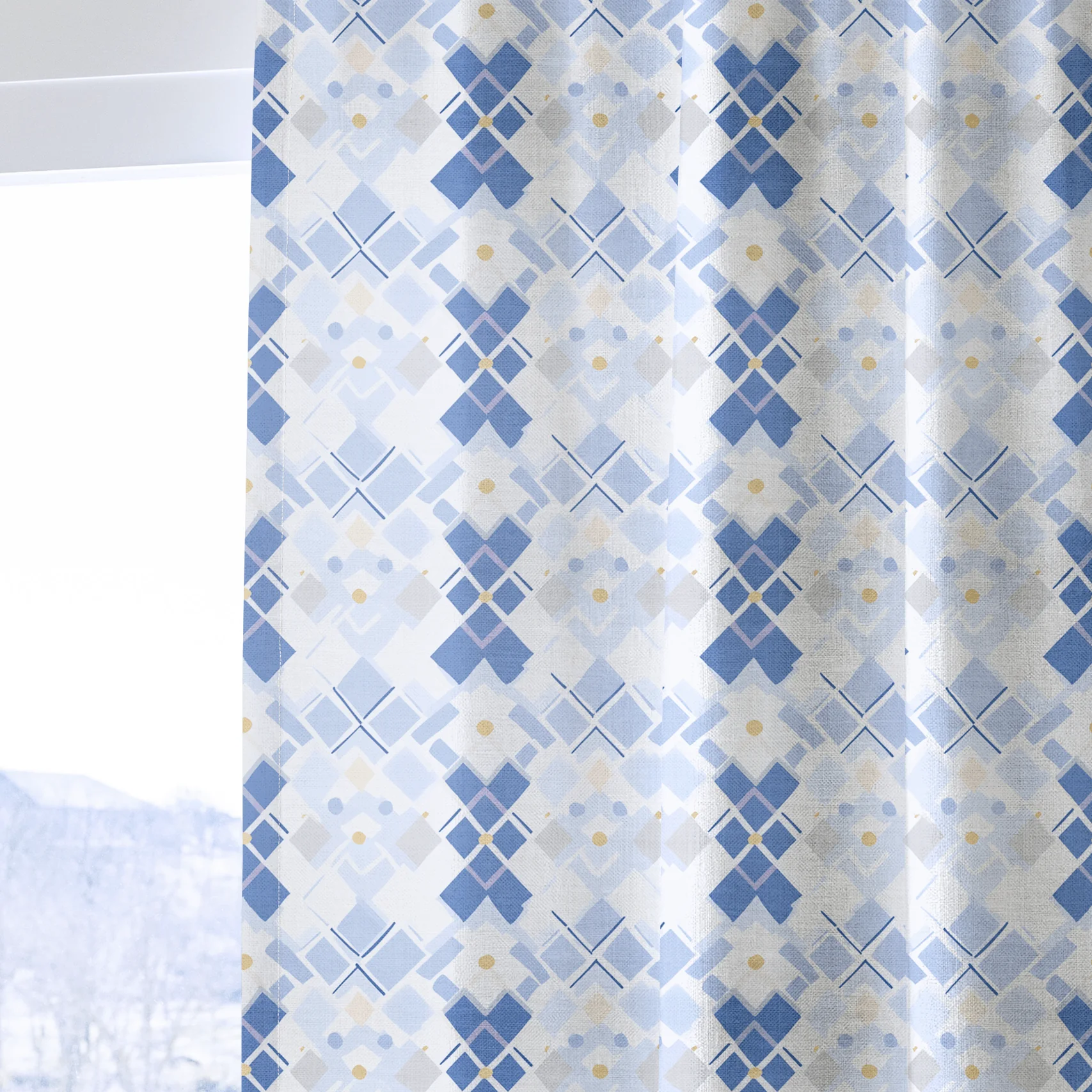 Brooke Blues - Drapery - Image 4
