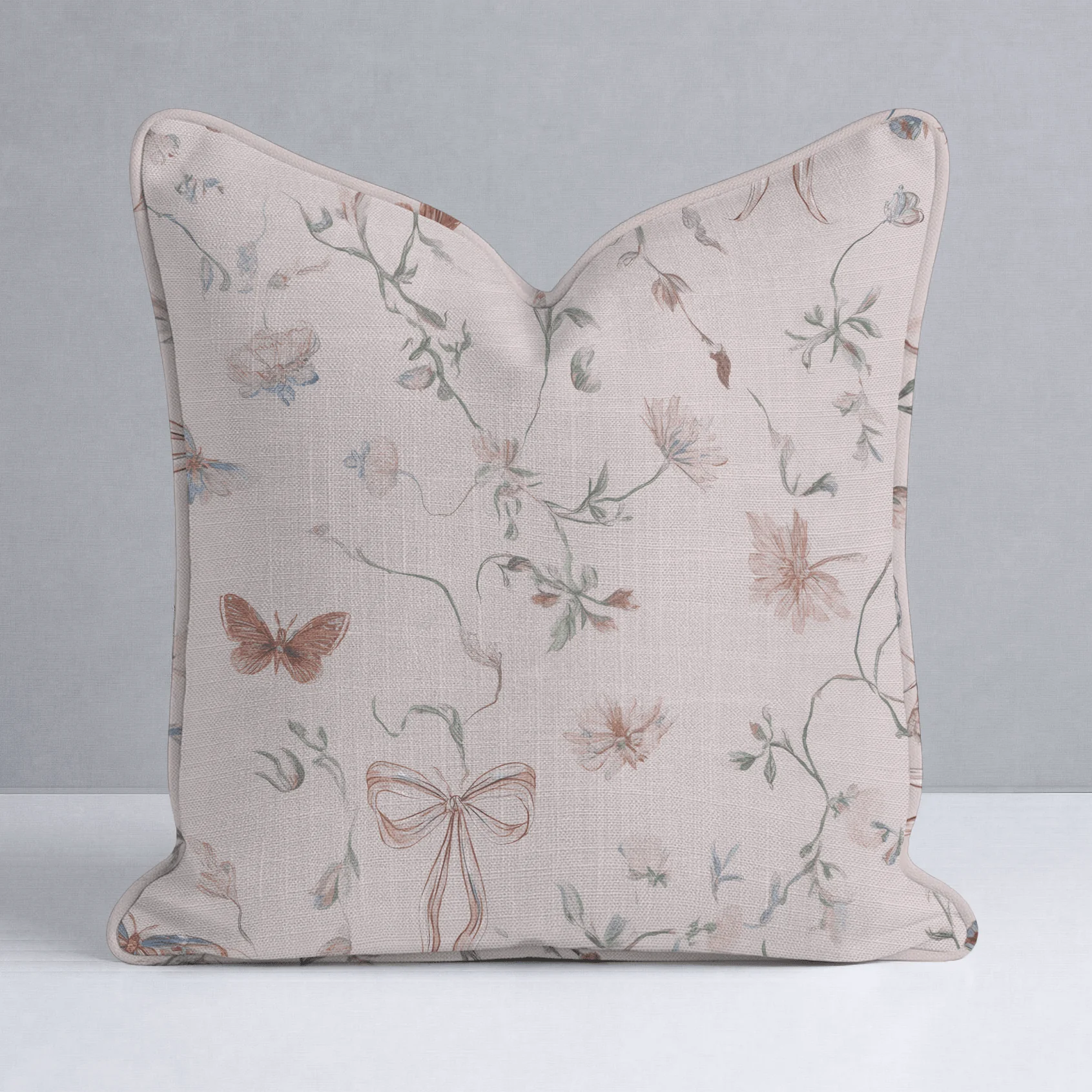Butterfly Parlour Throw Pillow - Image 12