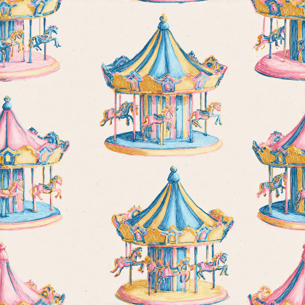 Carousel Dreams Wallpaper