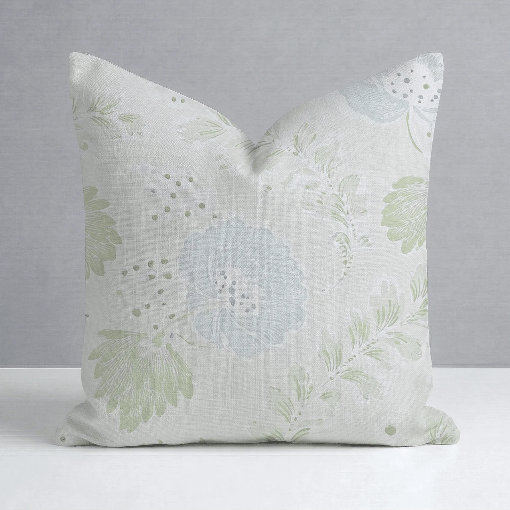 Charleston Mist Throw Pillow - Image 9
