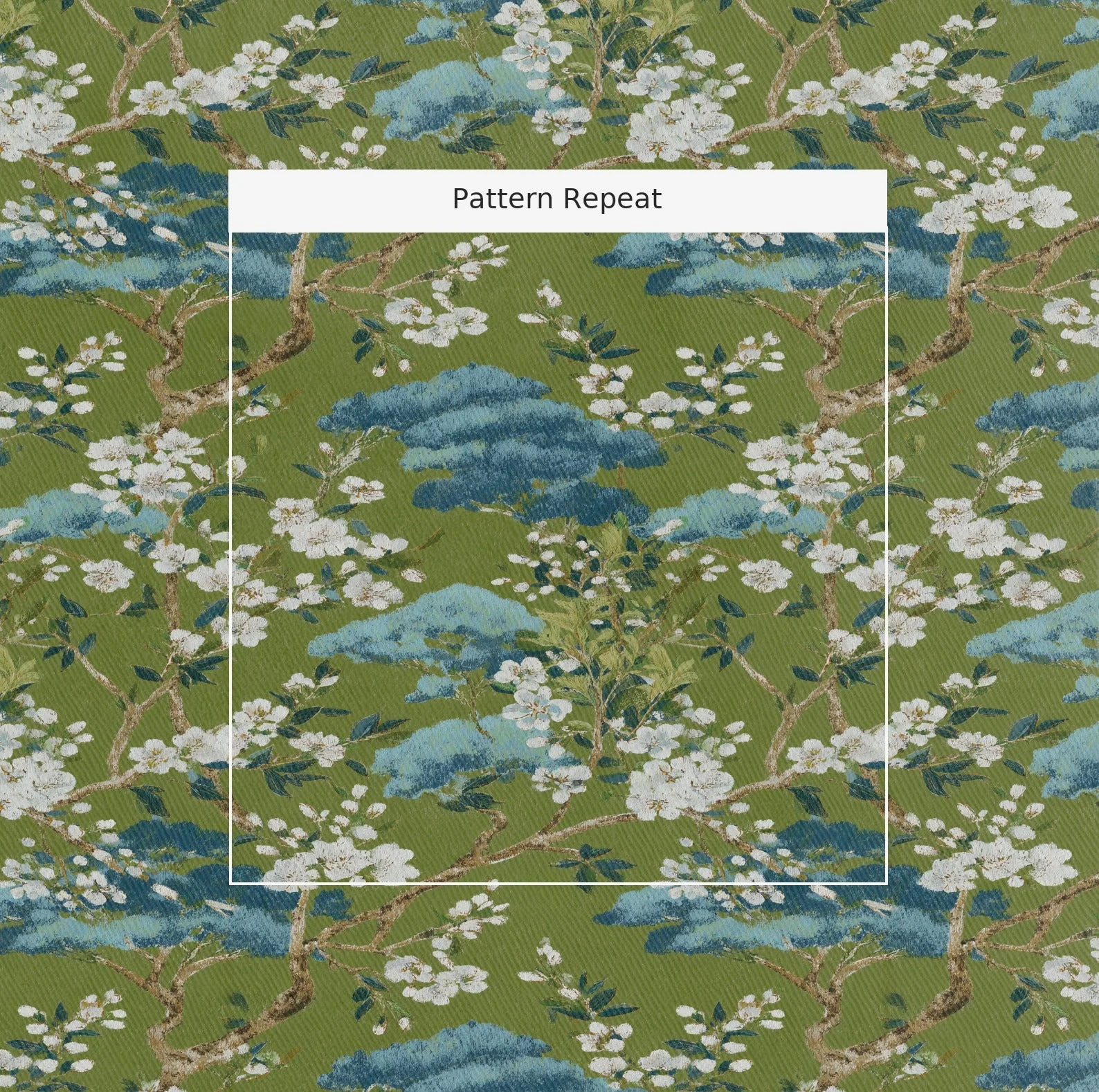 Chateau Green - Fabric - Image 2