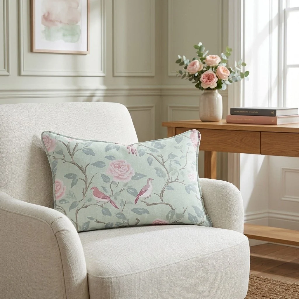 Chirp Charm Throw Pillow - Image 3