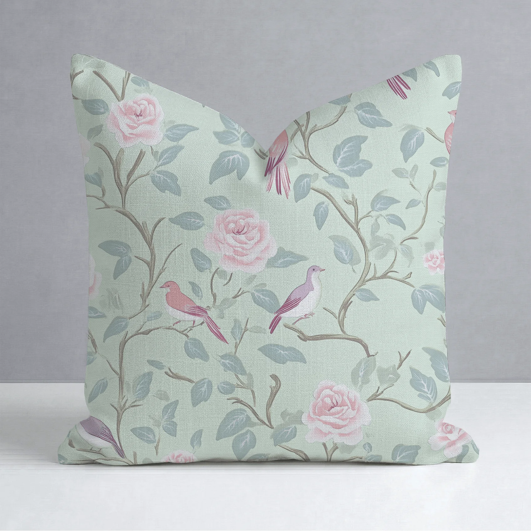 Chirp Charm Throw Pillow - Image 9