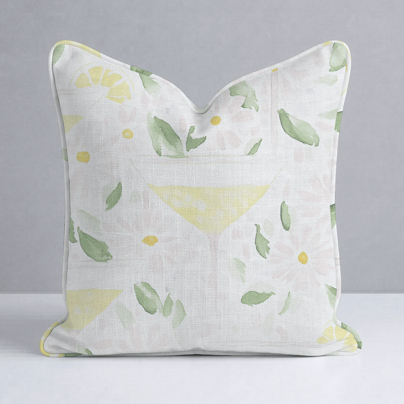 Citrus Chic Throw Pillow - Image 10