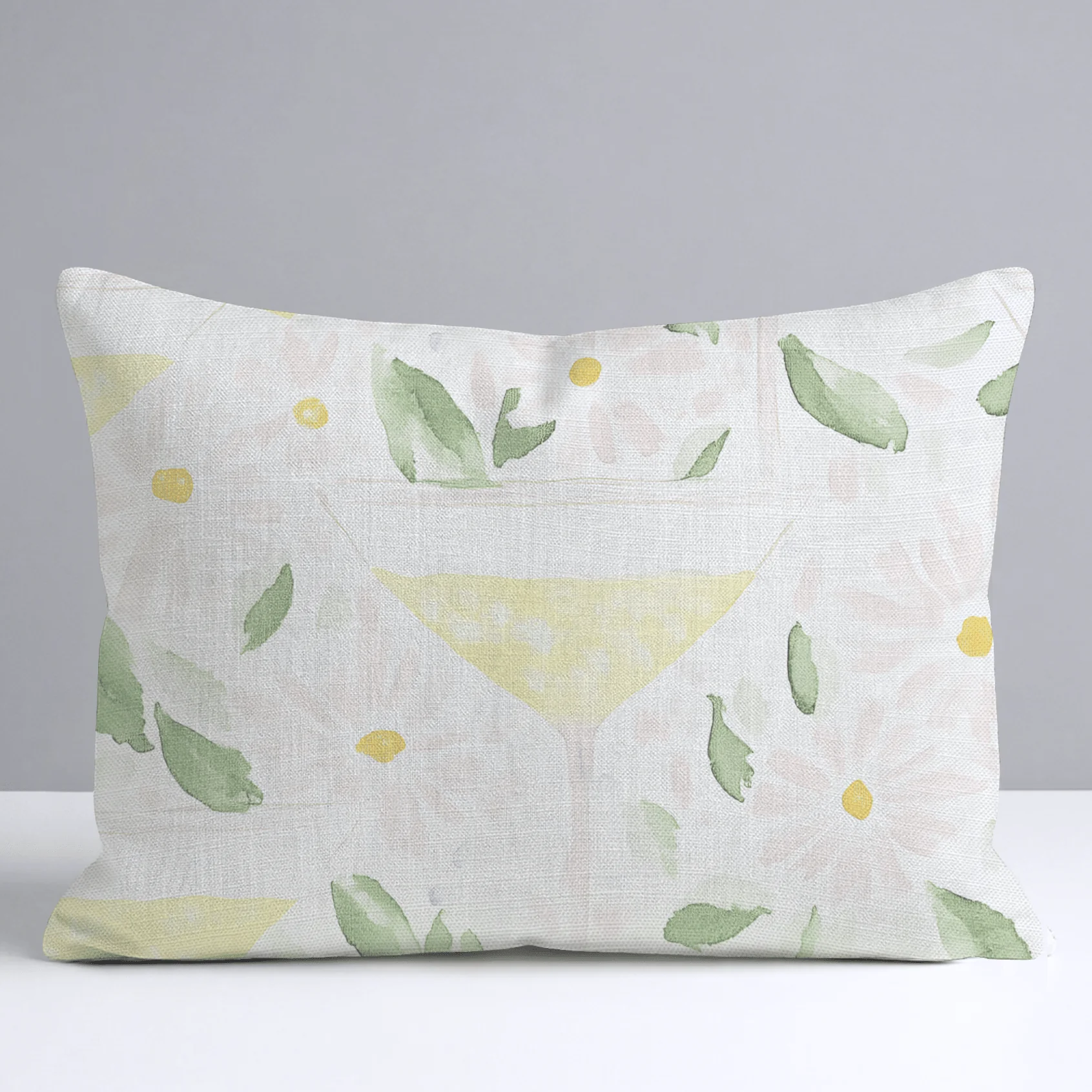 Citrus Chic Throw Pillow - Image 6