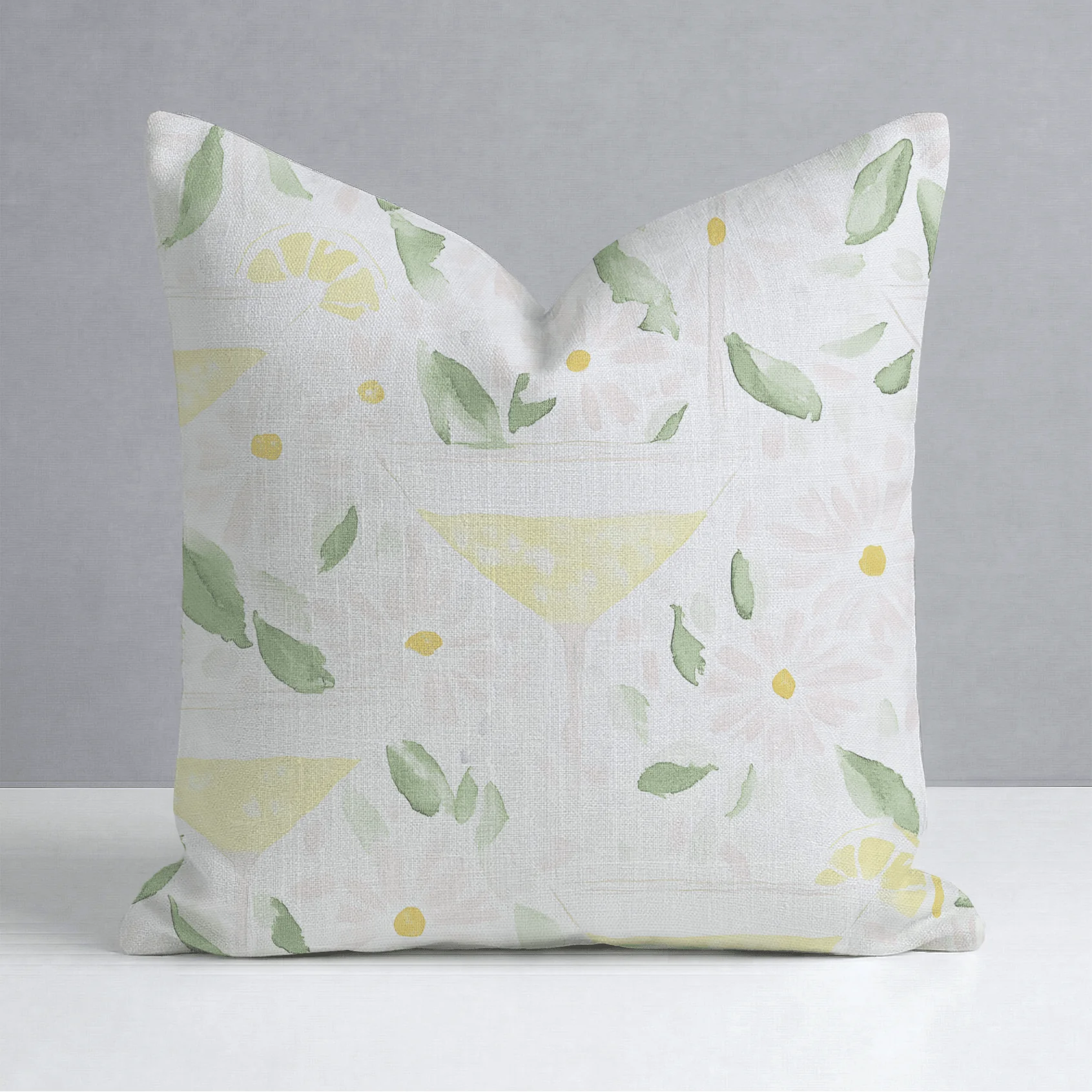 Citrus Chic Throw Pillow - Image 8