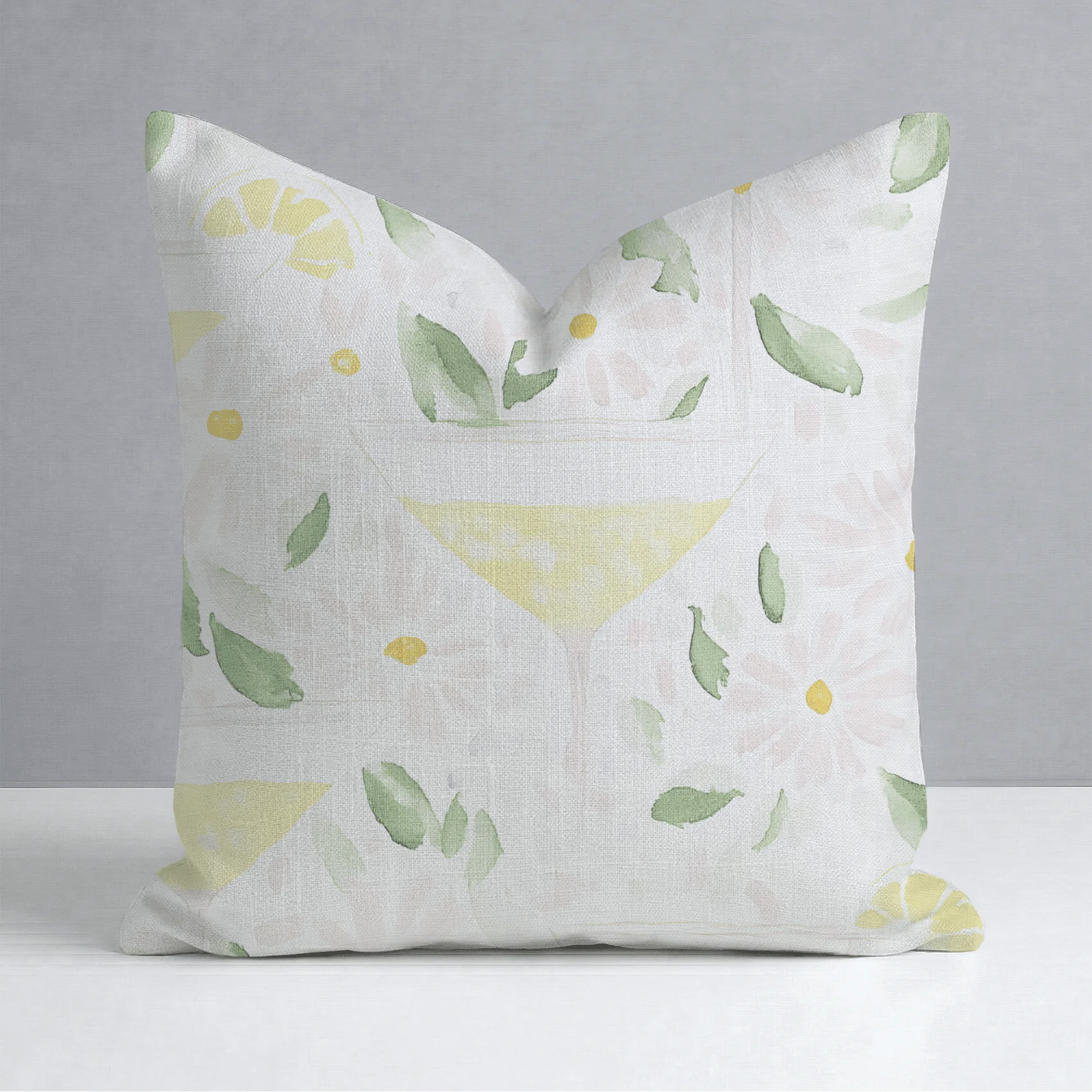 Citrus Chic Throw Pillow - Image 9