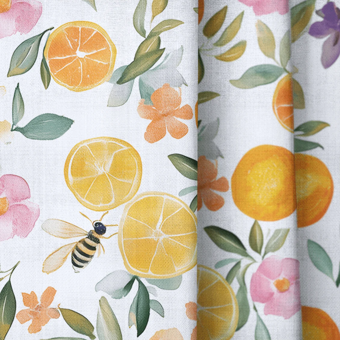 Citrus Serenade - Drapery - Image 3