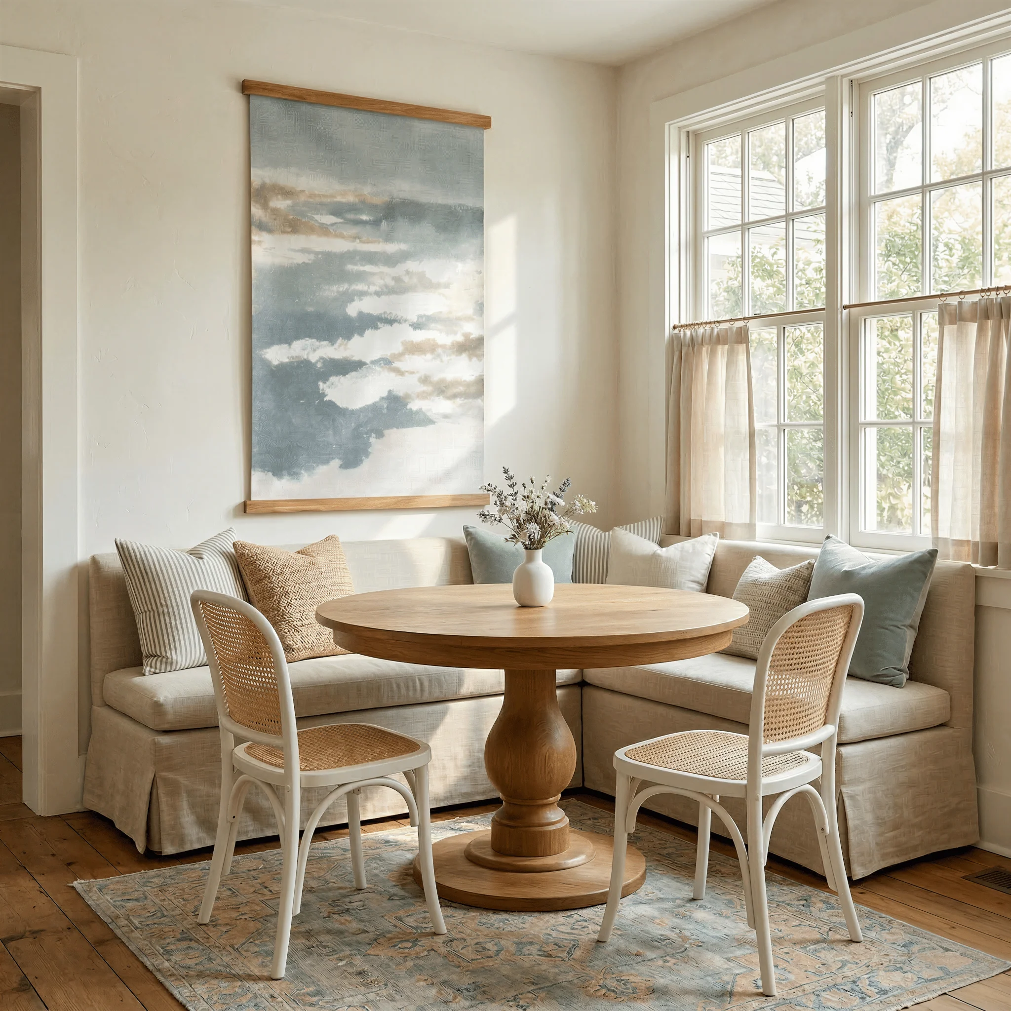 Coastal Haze (Gray) - Tapestry - Image 2