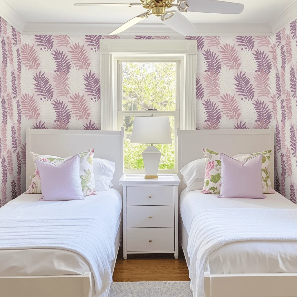 Coastal Mauve Wallpaper - Image 2