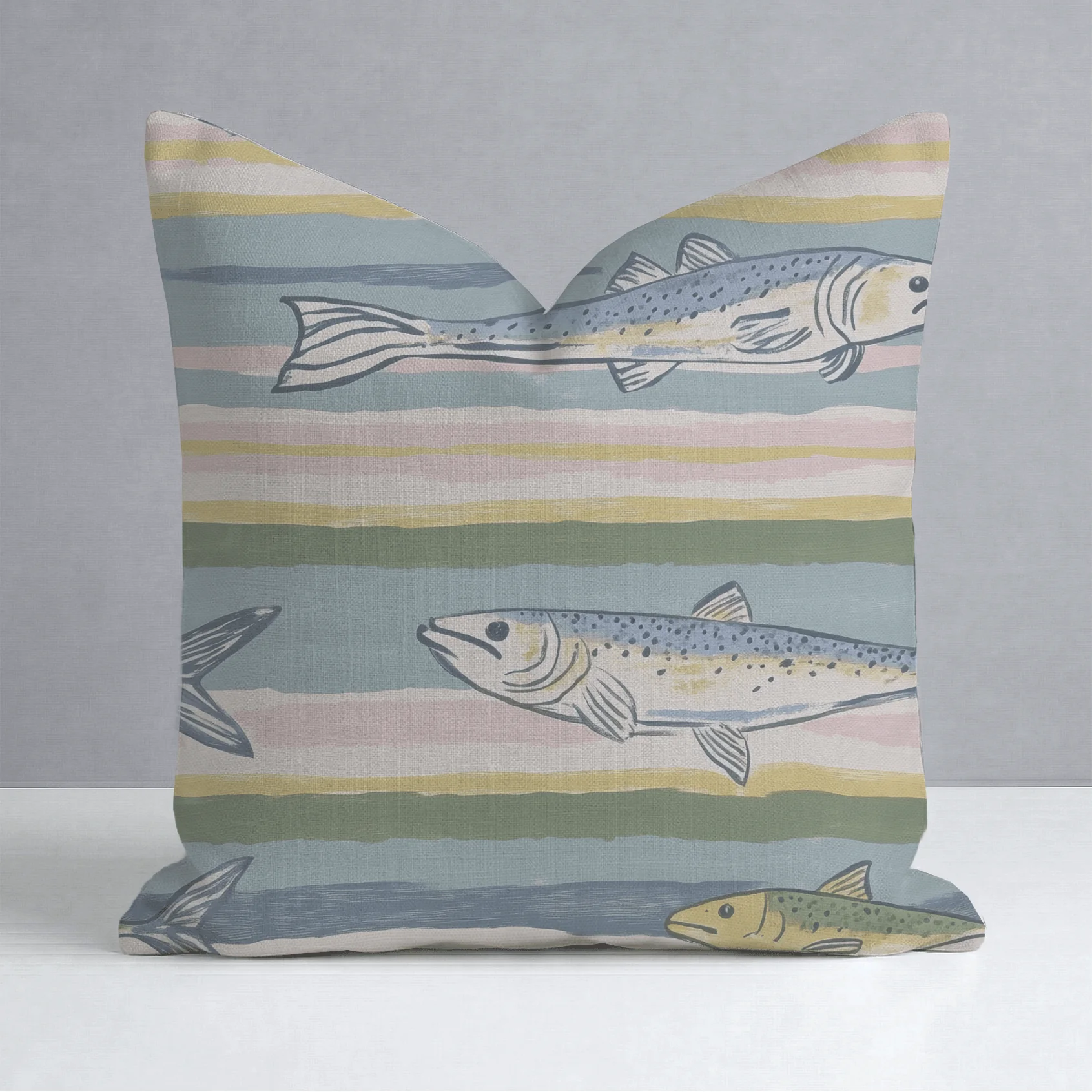 Coastline Throw Pillow - Image 8