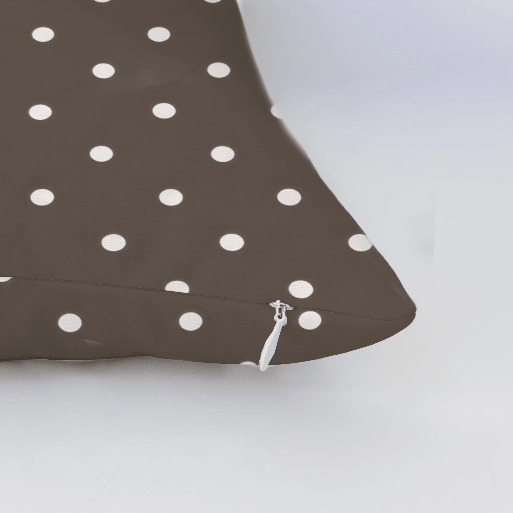 Cocoa Dots Throw Pillow - Image 5