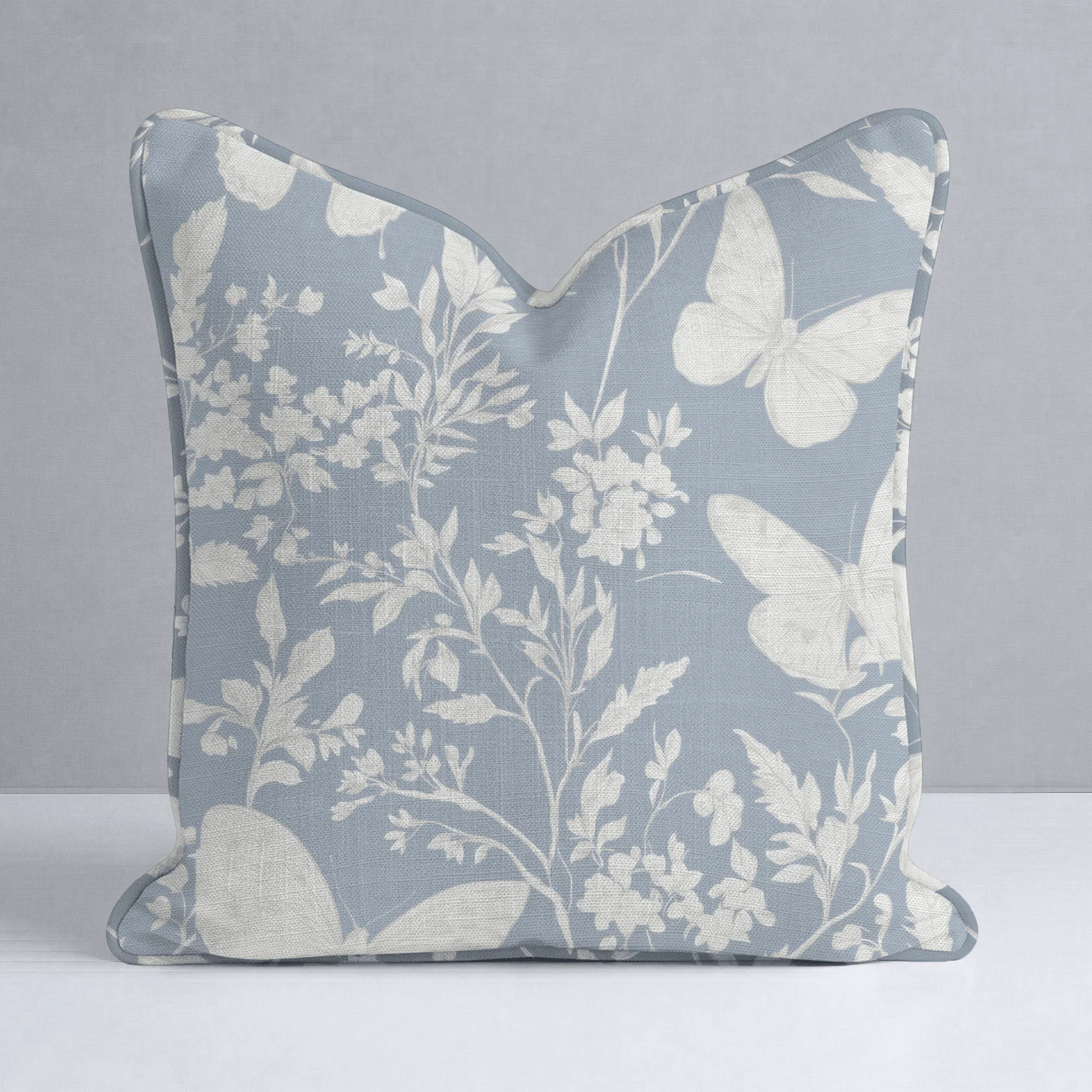 Collierville Beige Throw Pillow