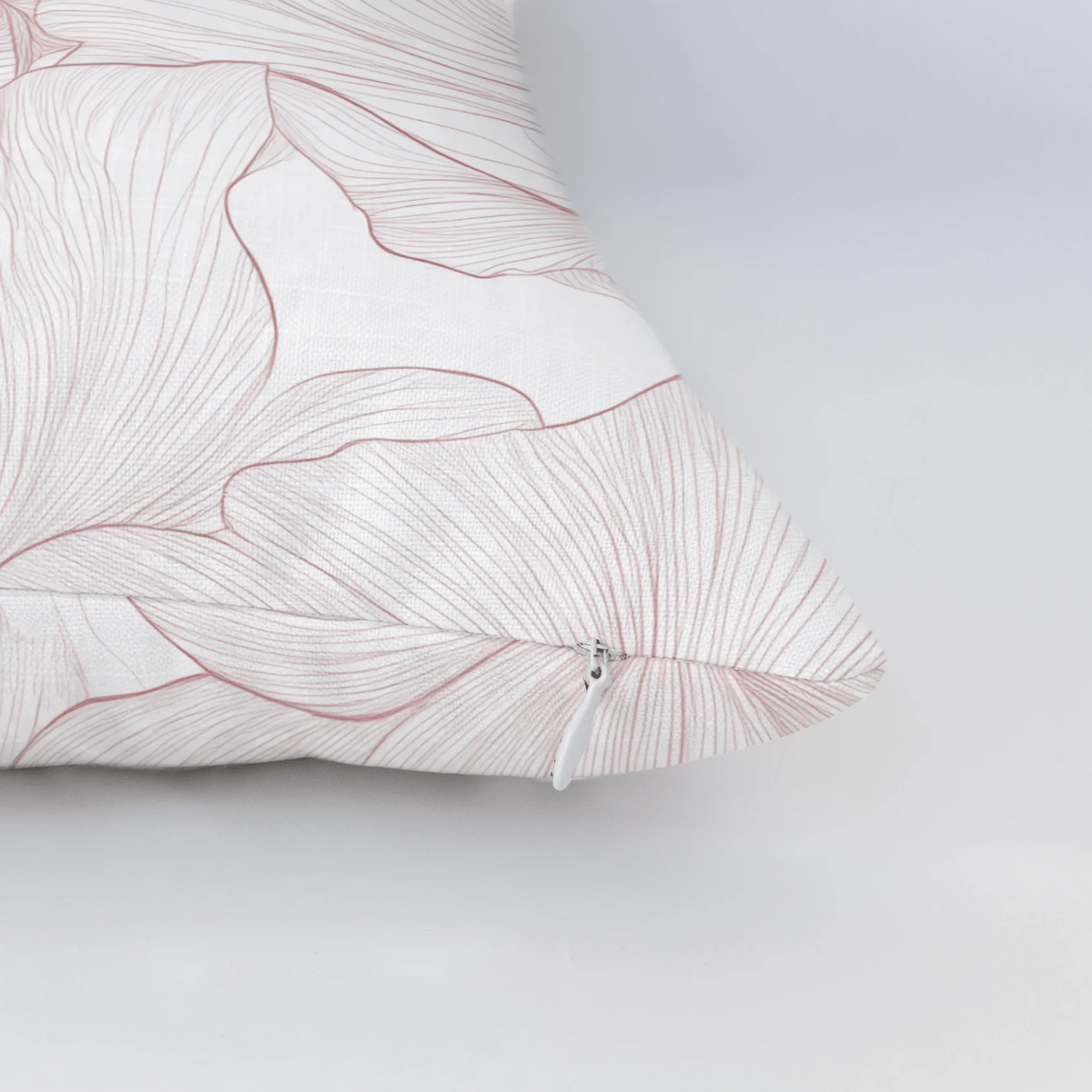 Coral Cabana Throw Pillow - Image 5
