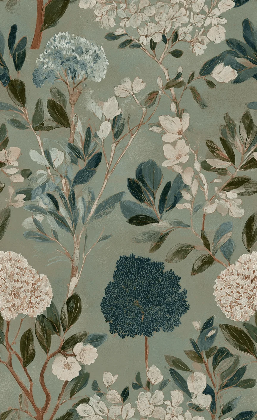 Curated Bouquet - Wall Mural