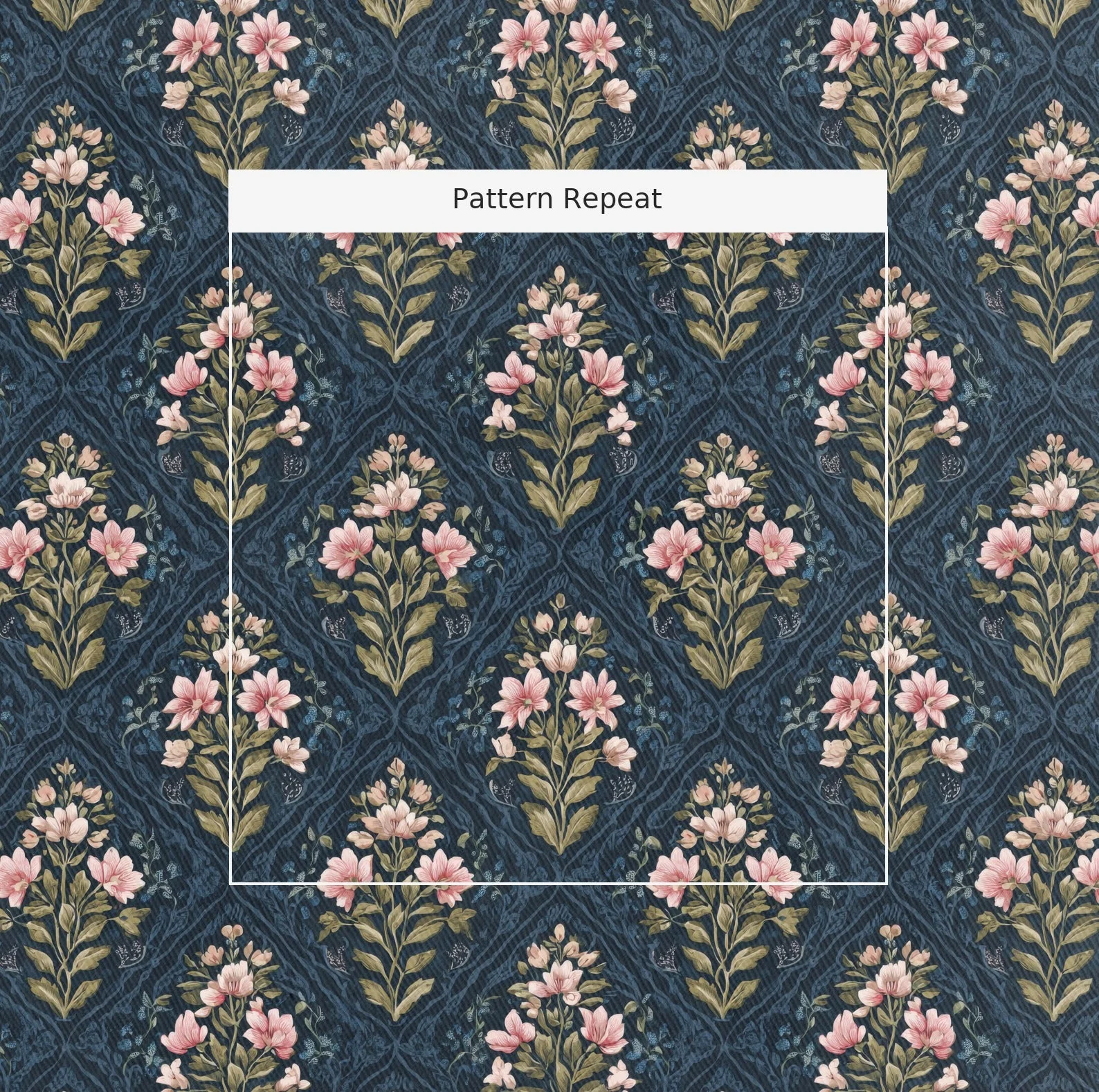 Dahlia Court - Fabric - Image 2