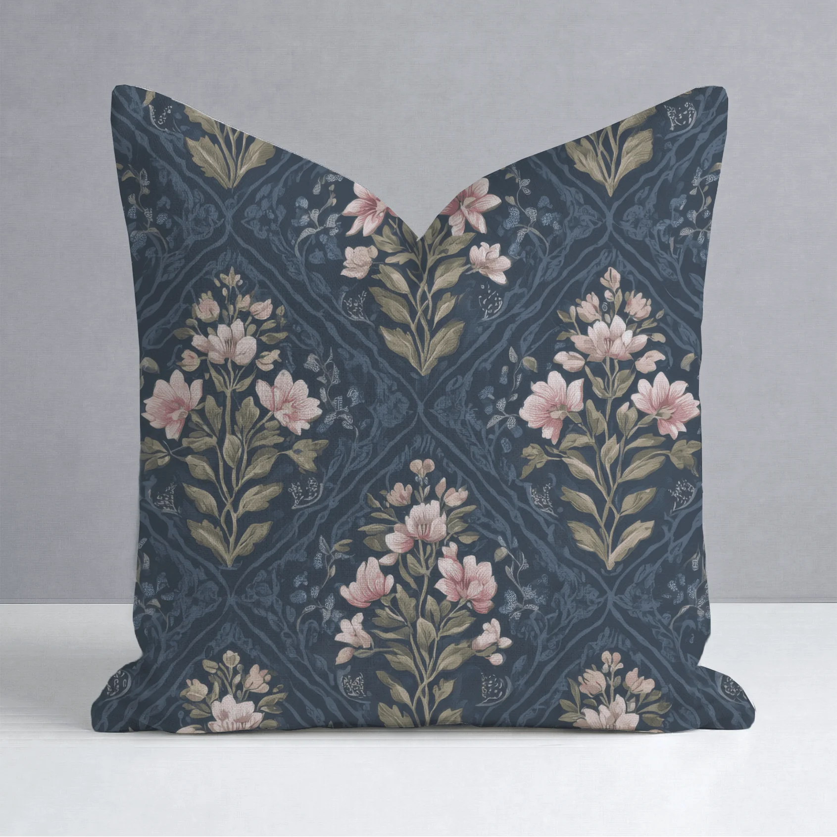 Dahlia Court Throw Pillow - Image 9