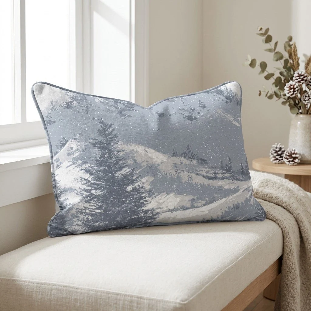 Deer Valley Throw Pillow - Image 3